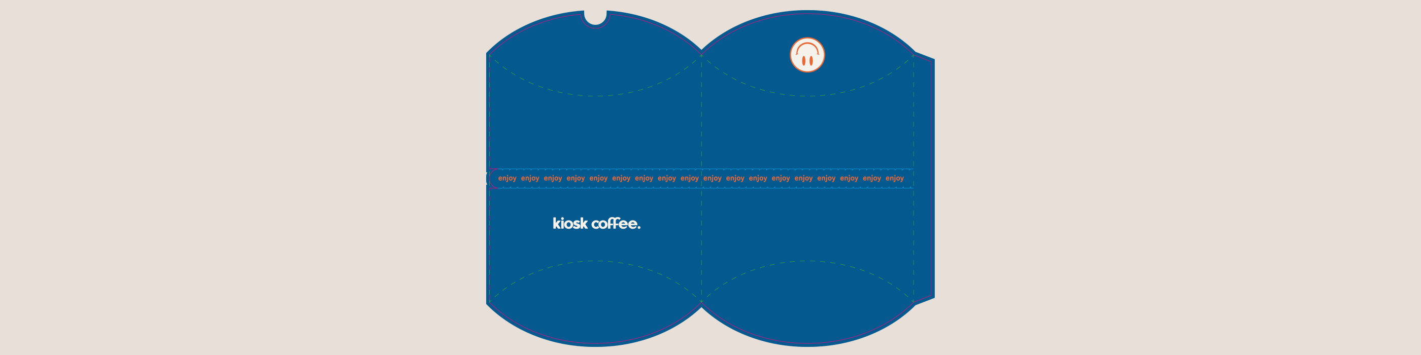 кофейня kiosk coffee.| кафе | horeca | айдентика |пекарня — Изображение №26 — Брендинг на Dprofile