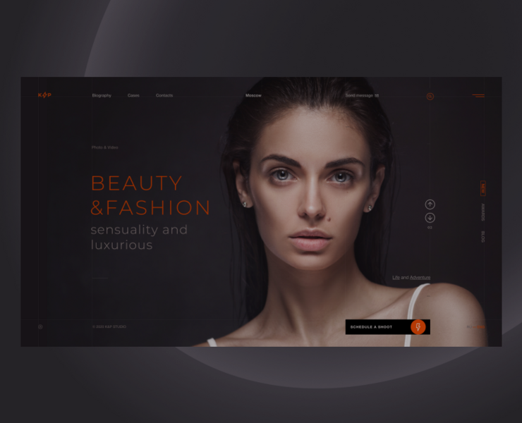 NOD photographic agency — Интерфейсы, Брендинг на Dprofile