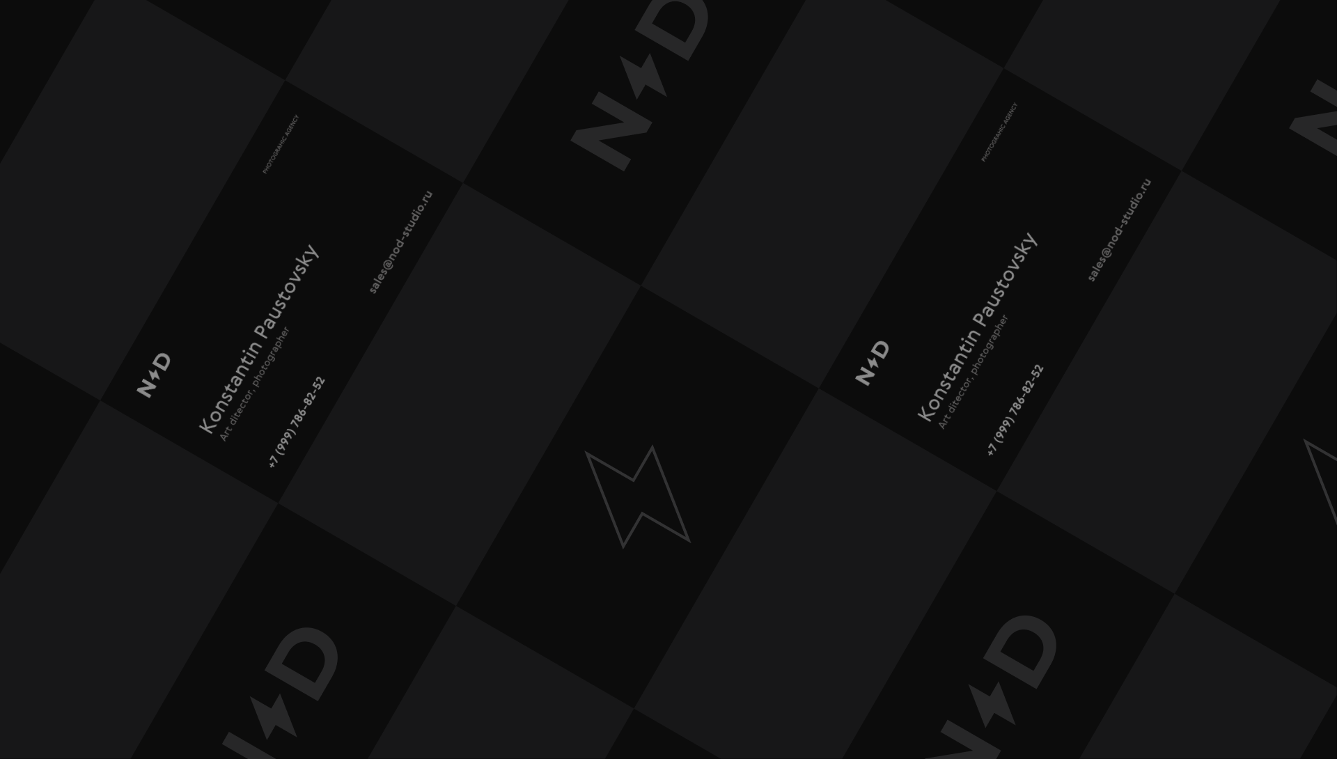 NOD photographic agency — Изображение №7 — Интерфейсы, Брендинг на Dprofile