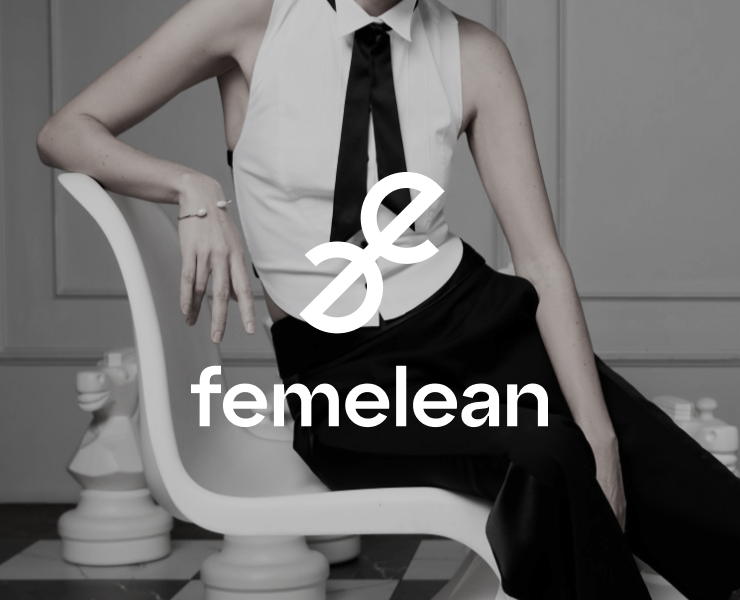 Разработка логотипа для бренда женской одежды Femelean на Dprofile