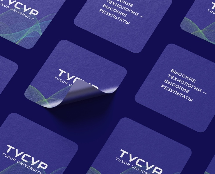 Ребрендинг университета: ТУСУР — Брендинг, Графика на Dprofile