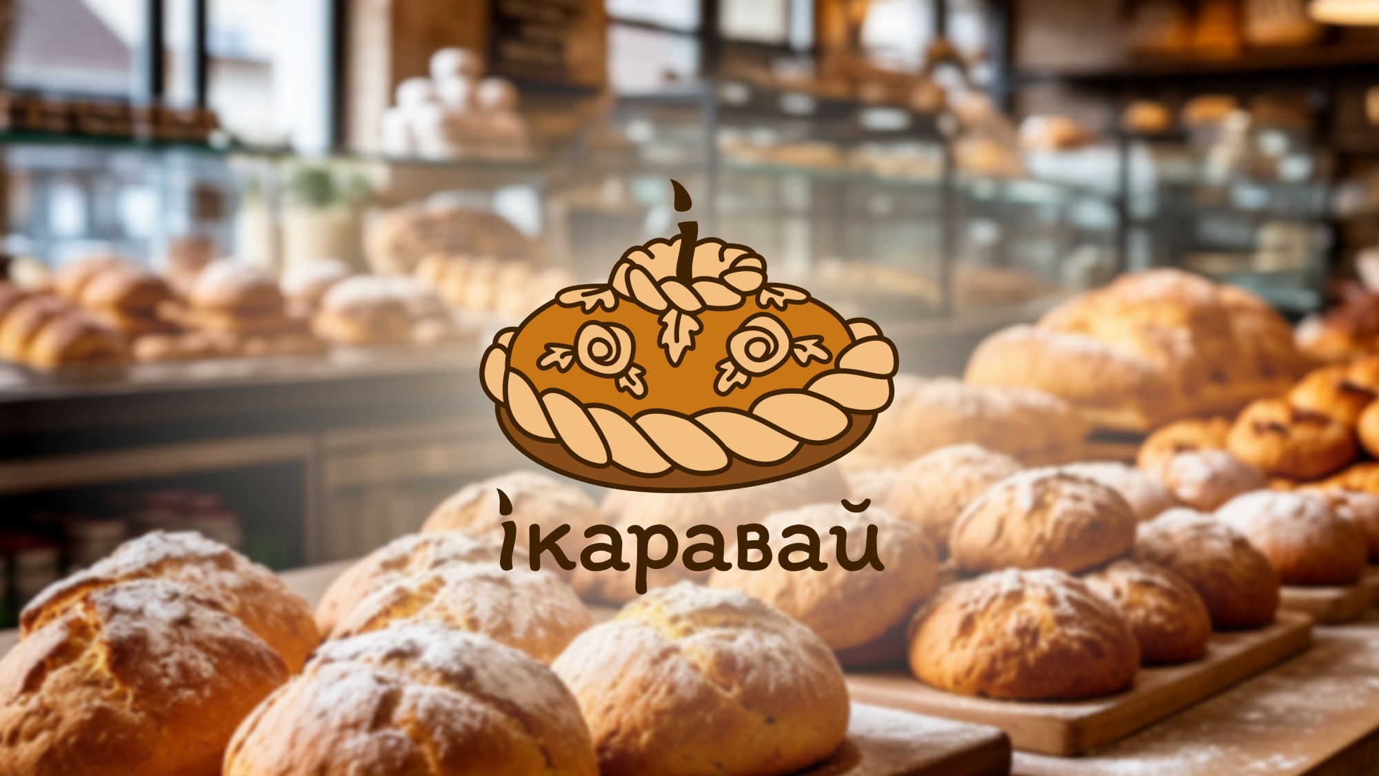 Разработка комбинированного логотипа для пекарни iкаравай — Изображение №1 — Брендинг, Маркетинг на Dprofile