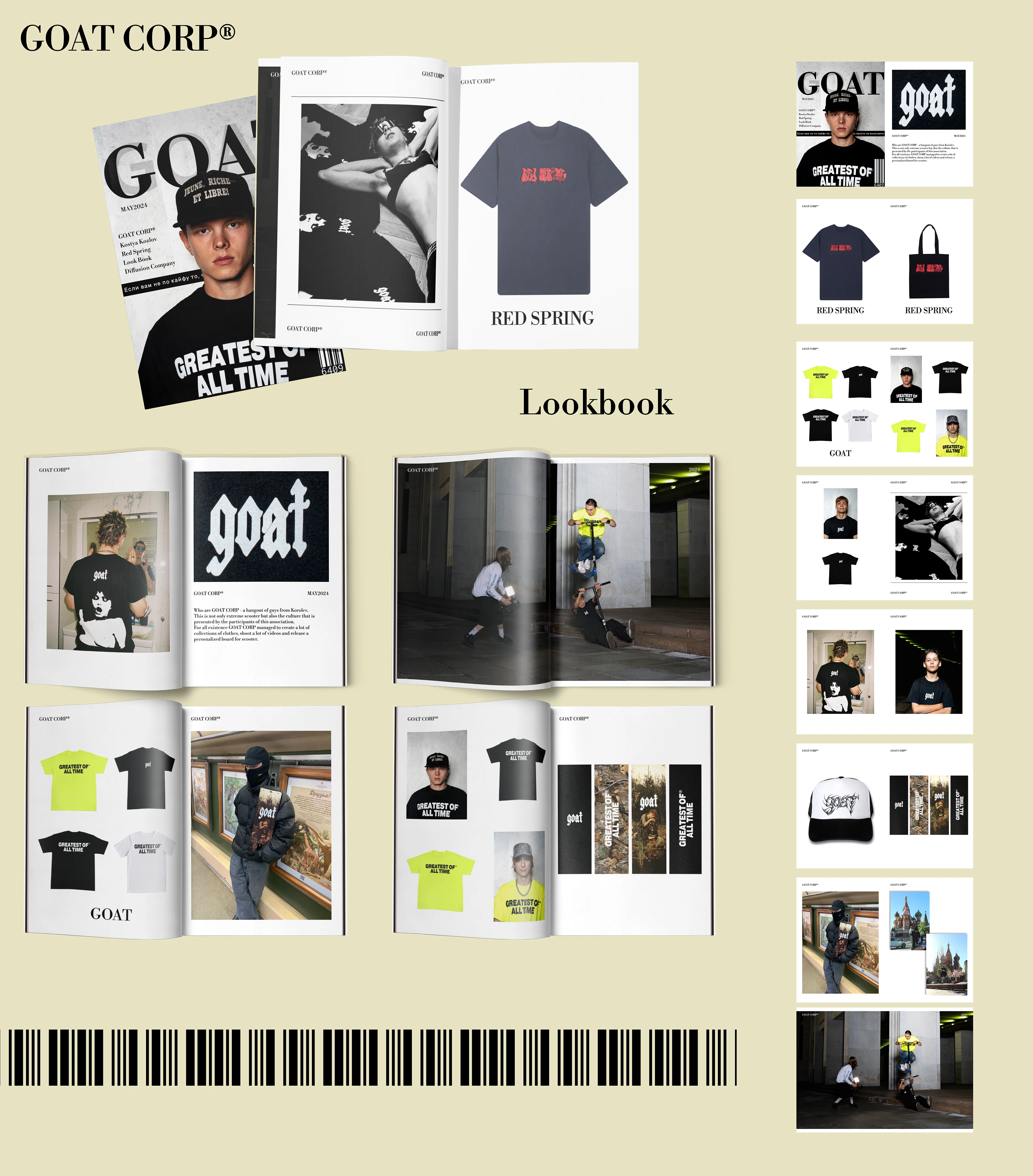 Брендинг журнала GOAT CORP — Изображение №1 — Брендинг, Иллюстрация на Dprofile