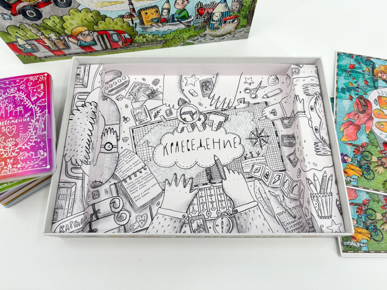 Настольная игра "Арт-краеведение" — Изображение №39 — Иллюстрация, Маркетинг на Dprofile