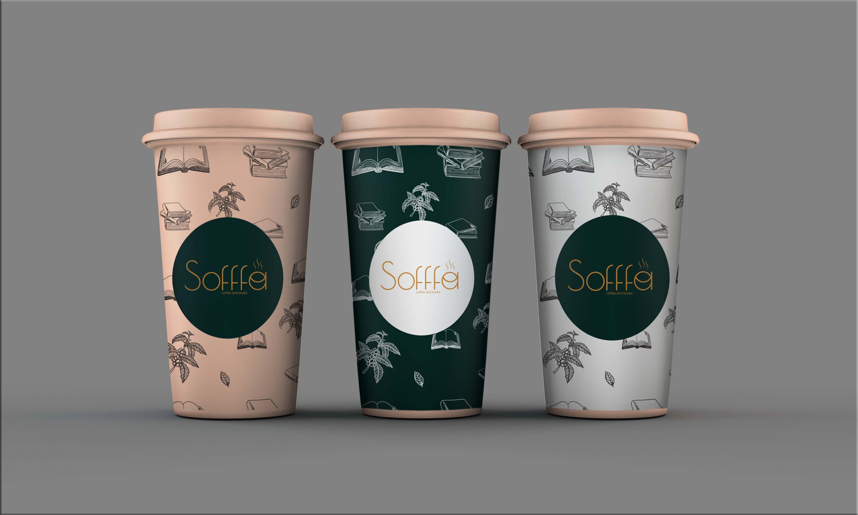 Фирменный стиль кофейни Sofffa — Изображение №7 — Брендинг, Графика на Dprofile