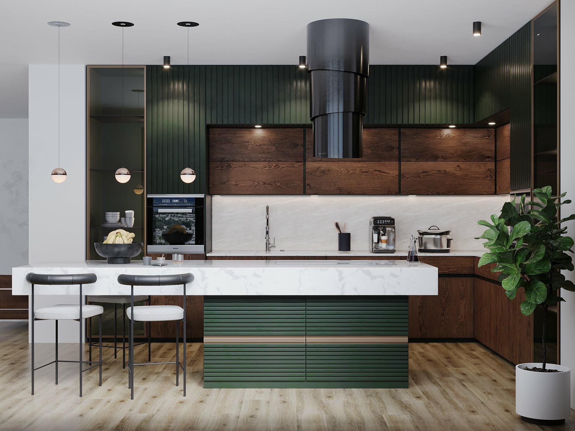 Modern Kitchen — Изображение №2 — 3D на Dprofile