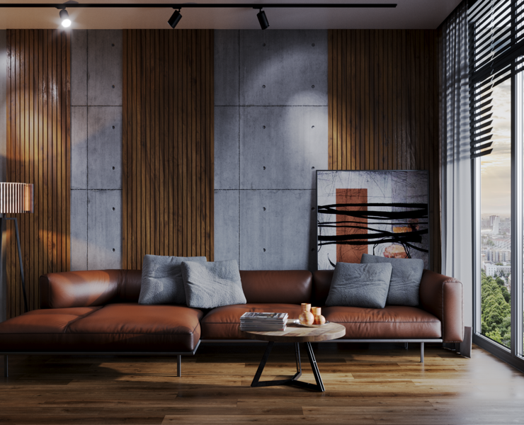 Living Room — 3D на Dprofile