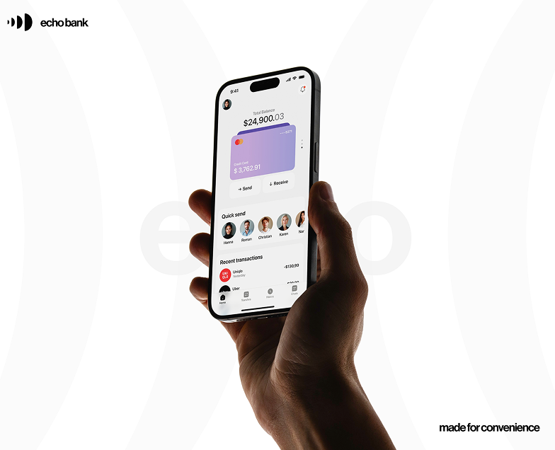 Echo - mobile bank на Dprofile