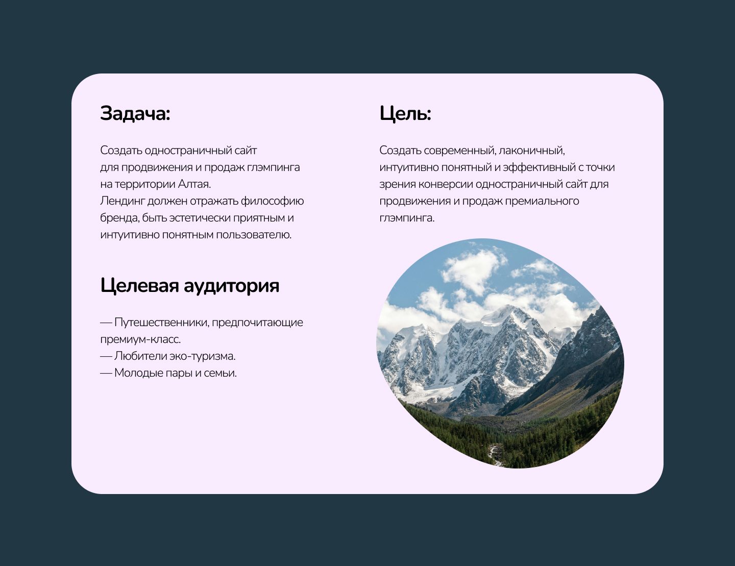 Дизайн лендинга | Altai terra — Изображение №2 — Интерфейсы на Dprofile