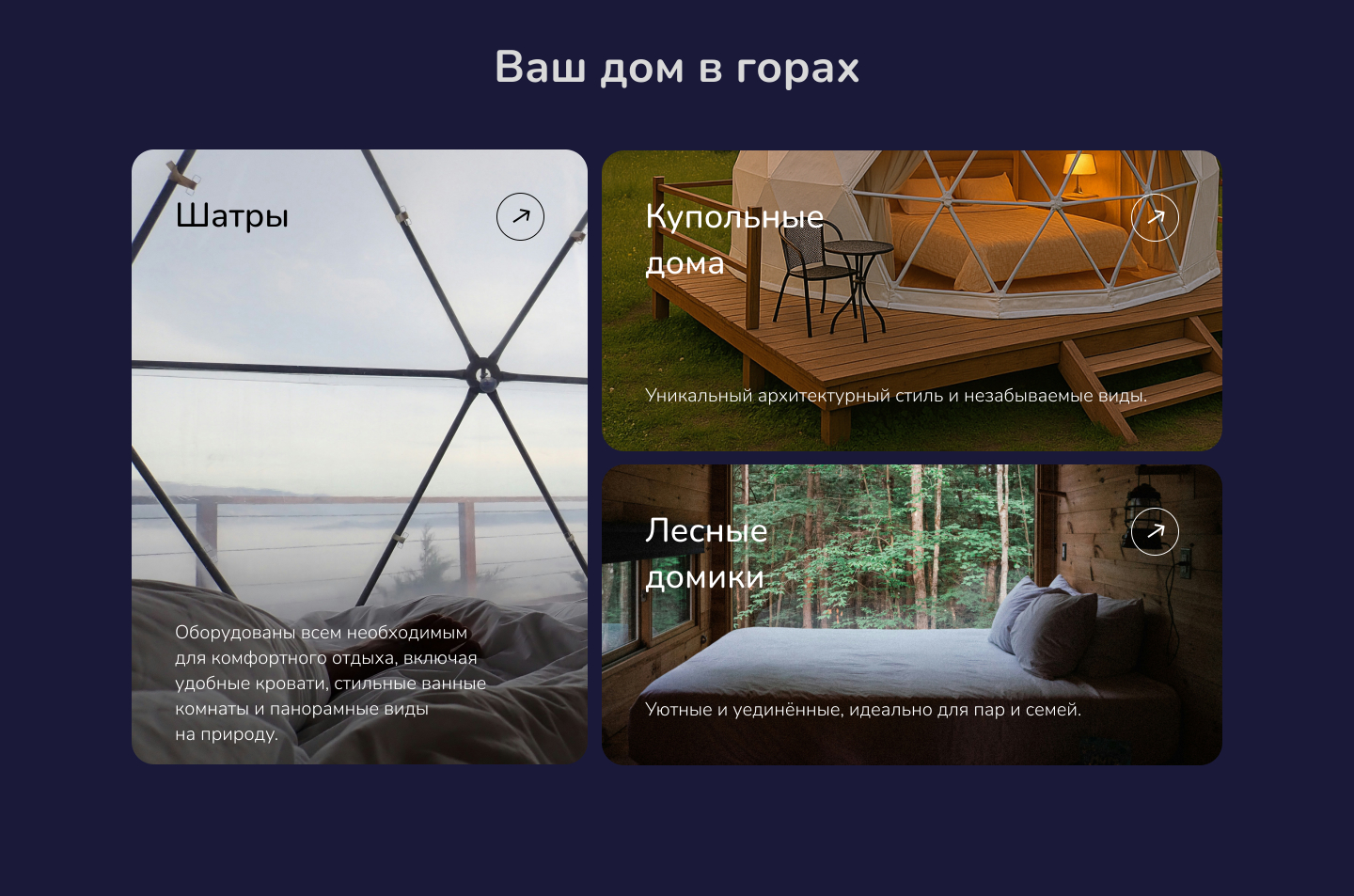 Дизайн лендинга | Altai terra — Изображение №5 — Интерфейсы на Dprofile