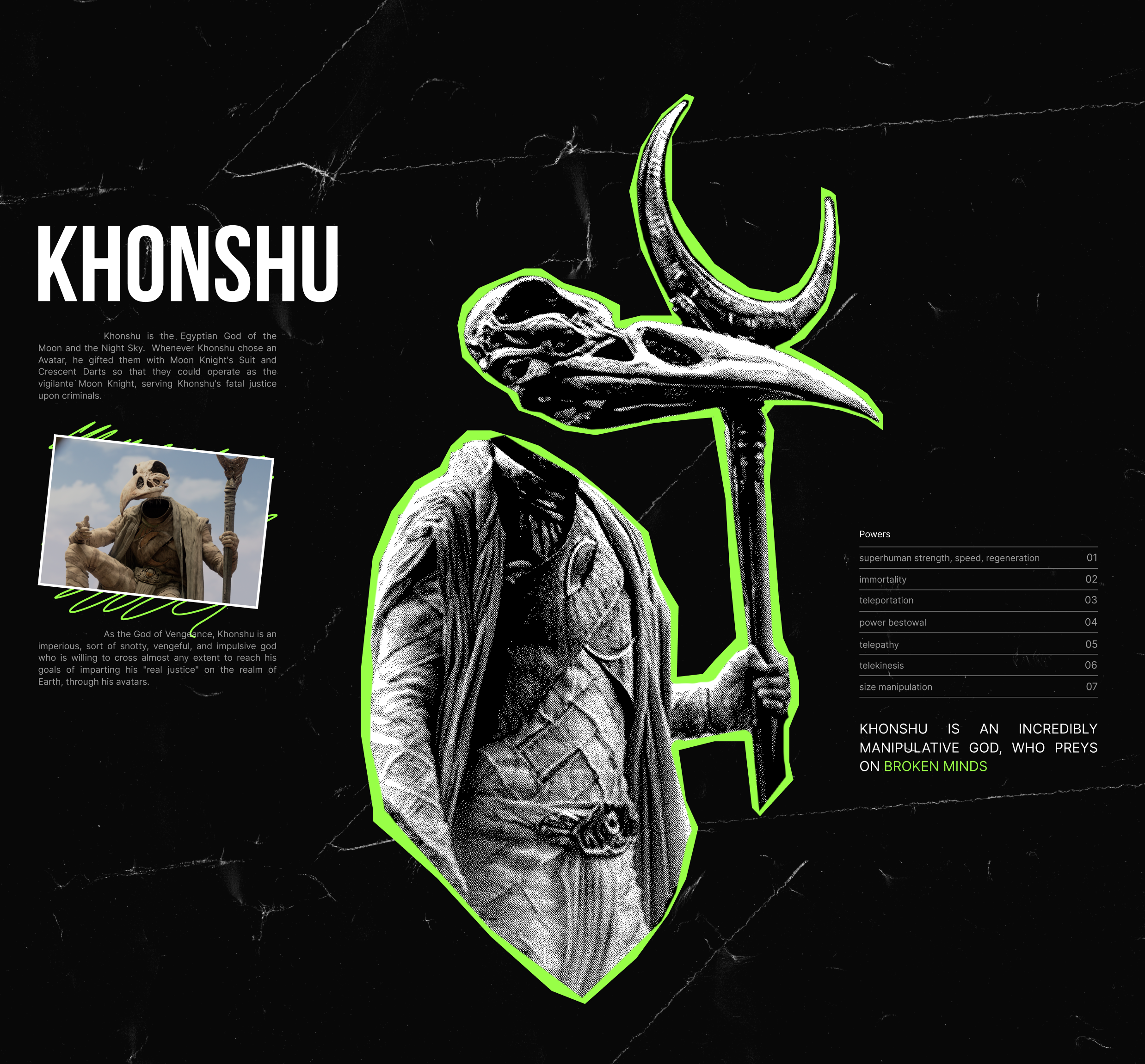 MOON KNIGHT |KABDESI — Изображение №8 — Графика, Анимация на Dprofile
