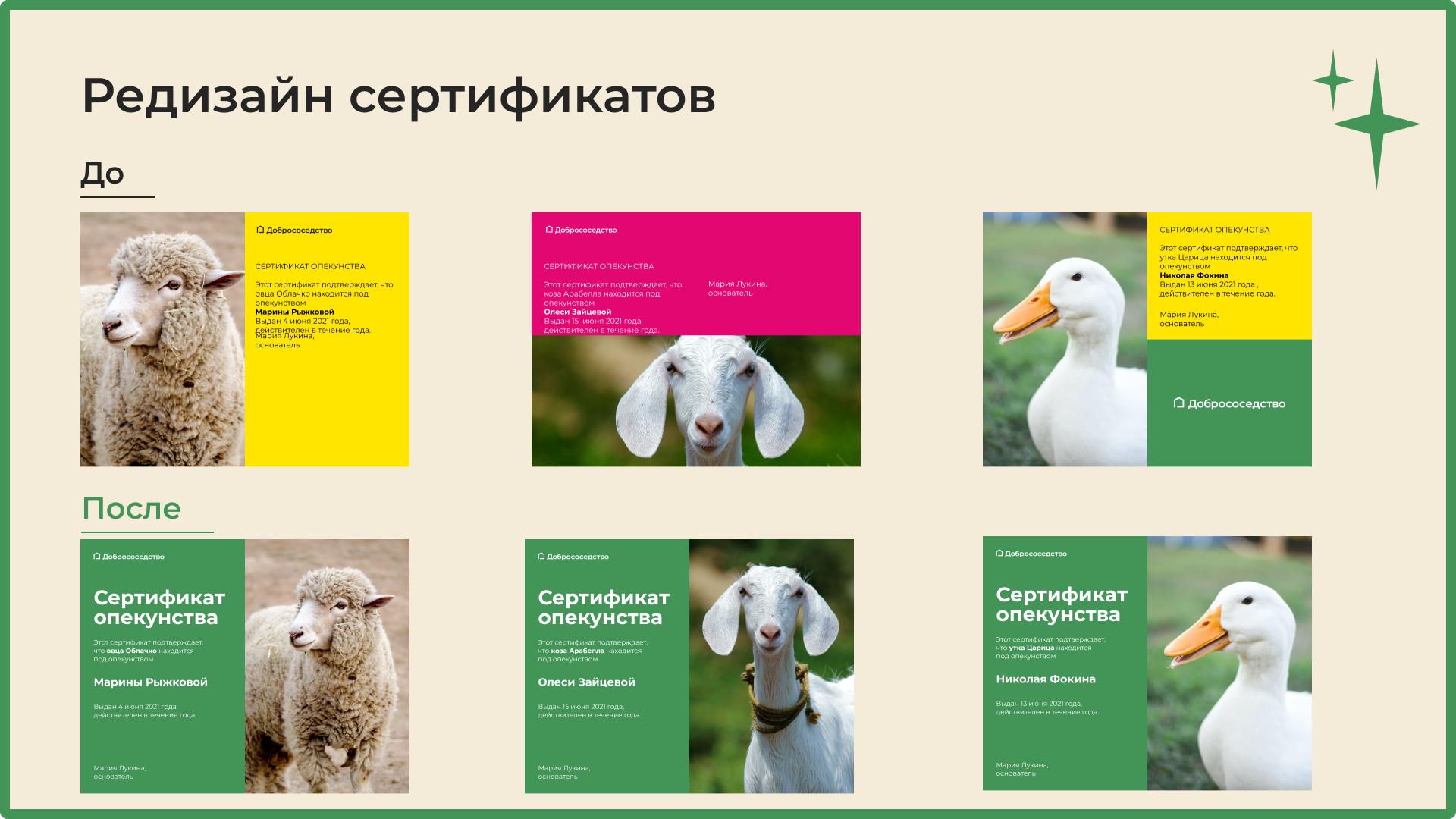Редизайн сертификатов бренда. Посты Instagram — Изображение №4 — Графика, Маркетинг на Dprofile