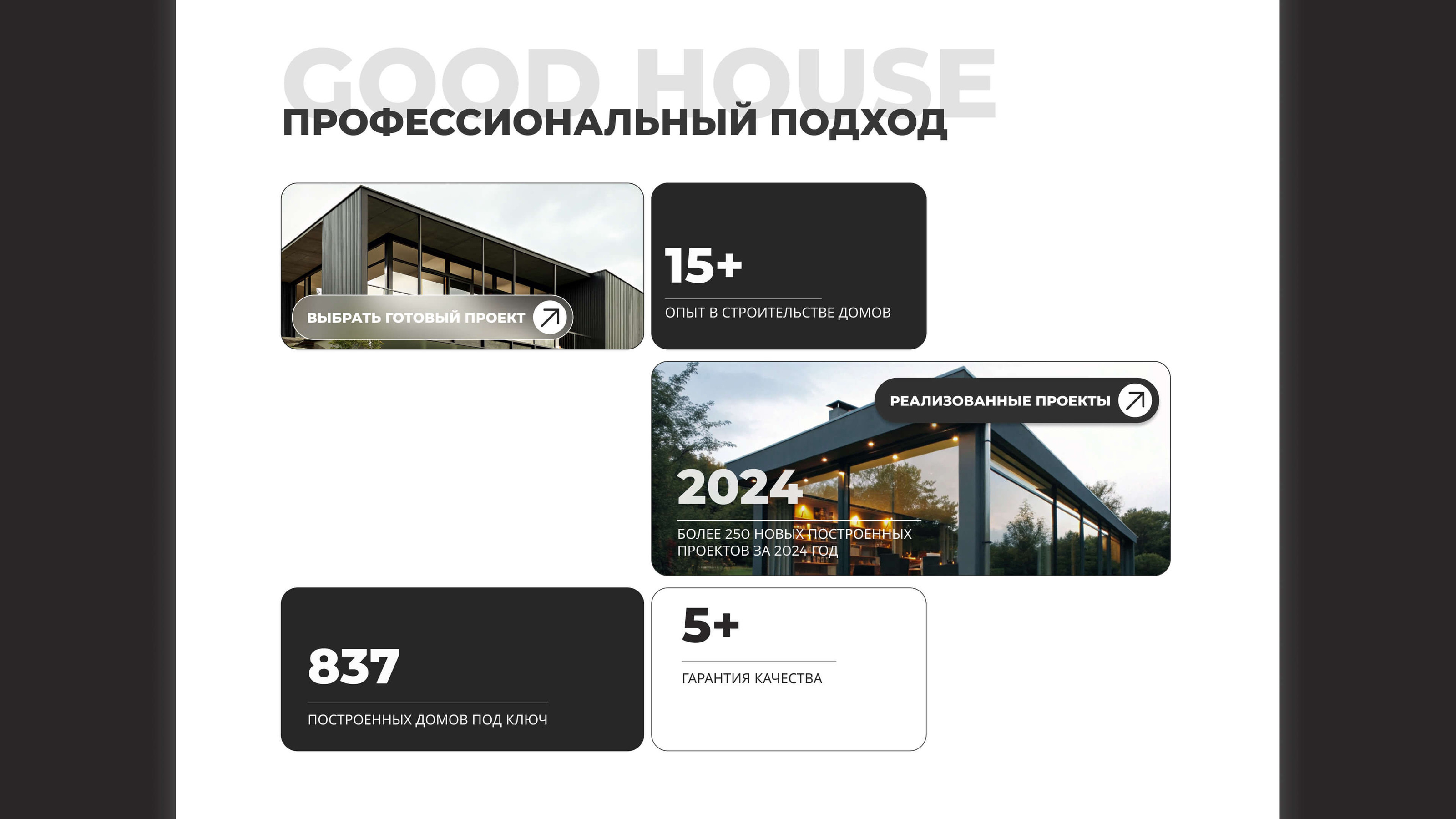 Дизайн Сайта строительство домов | website design — Изображение №10 — Интерфейсы на Dprofile