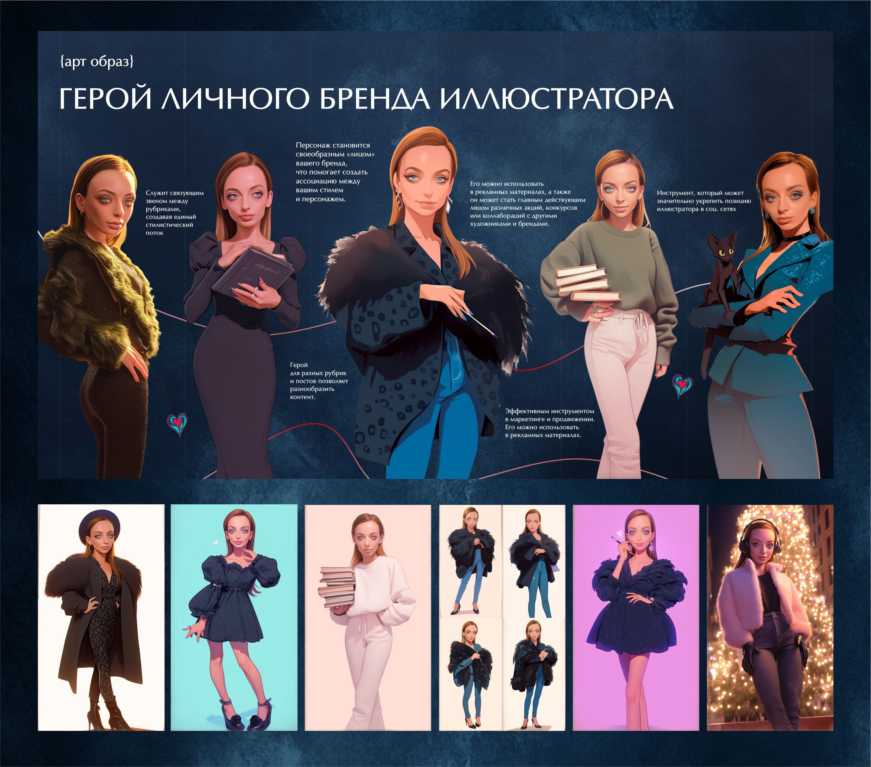 Презентация. Метафорические карты.  Midjourney — Изображение №5 — Иллюстрация, Маркетинг на Dprofile