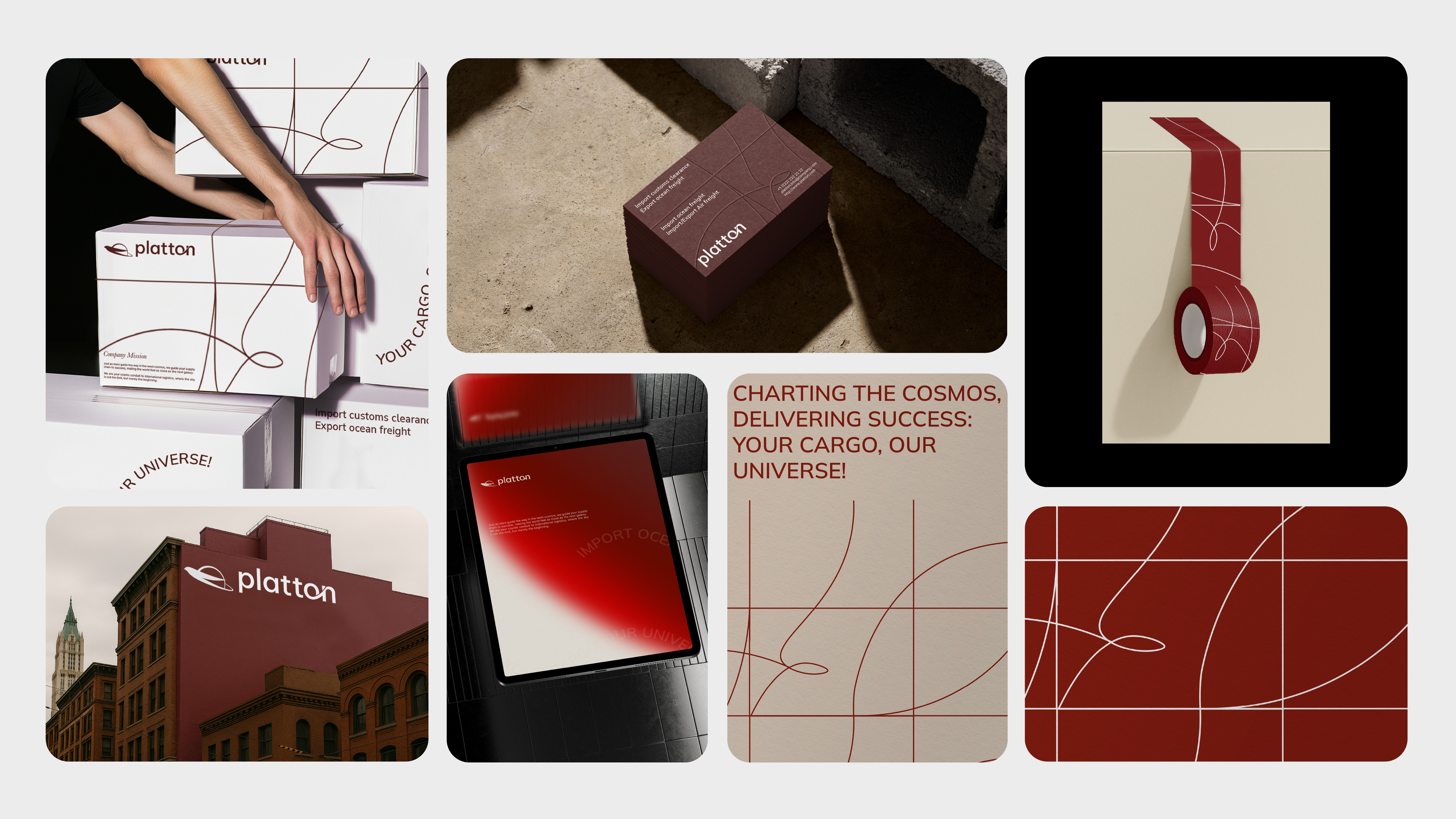 Brand Identity Фирменный стиль компании, логистики | Логотип — Изображение №9 — Брендинг, Графика на Dprofile