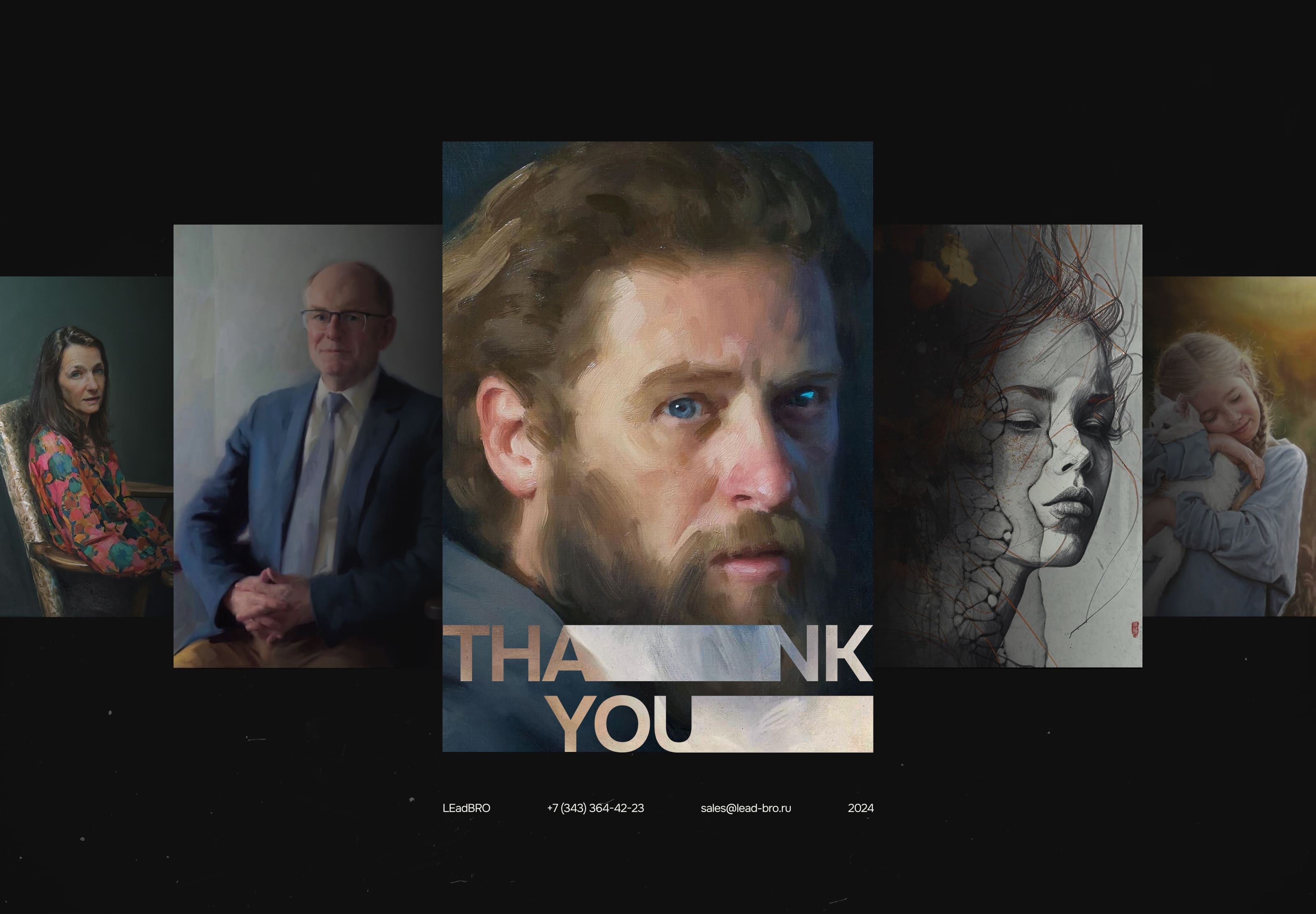 D&P Studio | Portrait painting — Изображение №19 — Интерфейсы на Dprofile