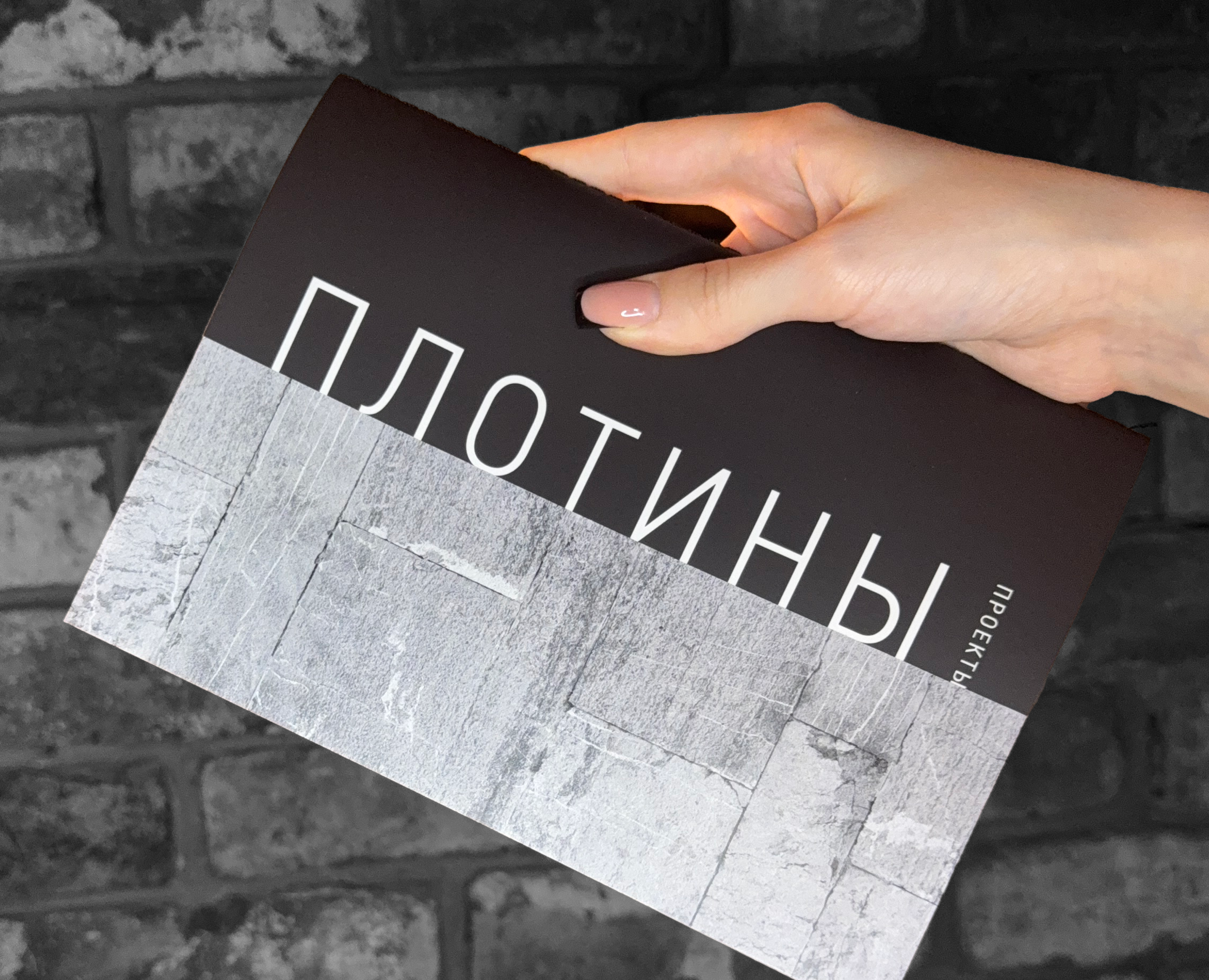 Брошюра ПЛОТИНЫ — Графика на Dprofile