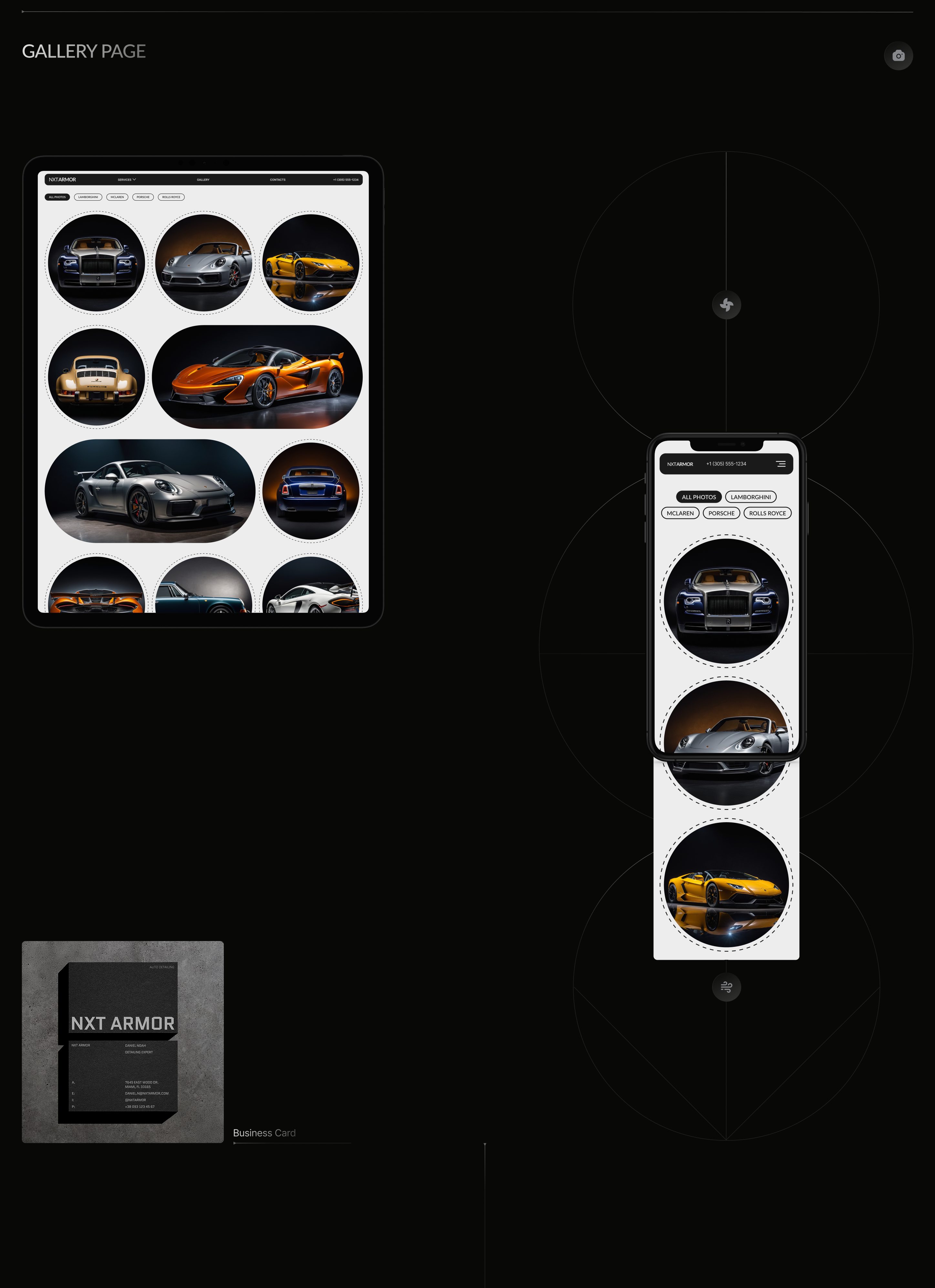 NXT Armor | Autoservice Website |Car Detailing — Изображение №11 — Интерфейсы, Брендинг на Dprofile