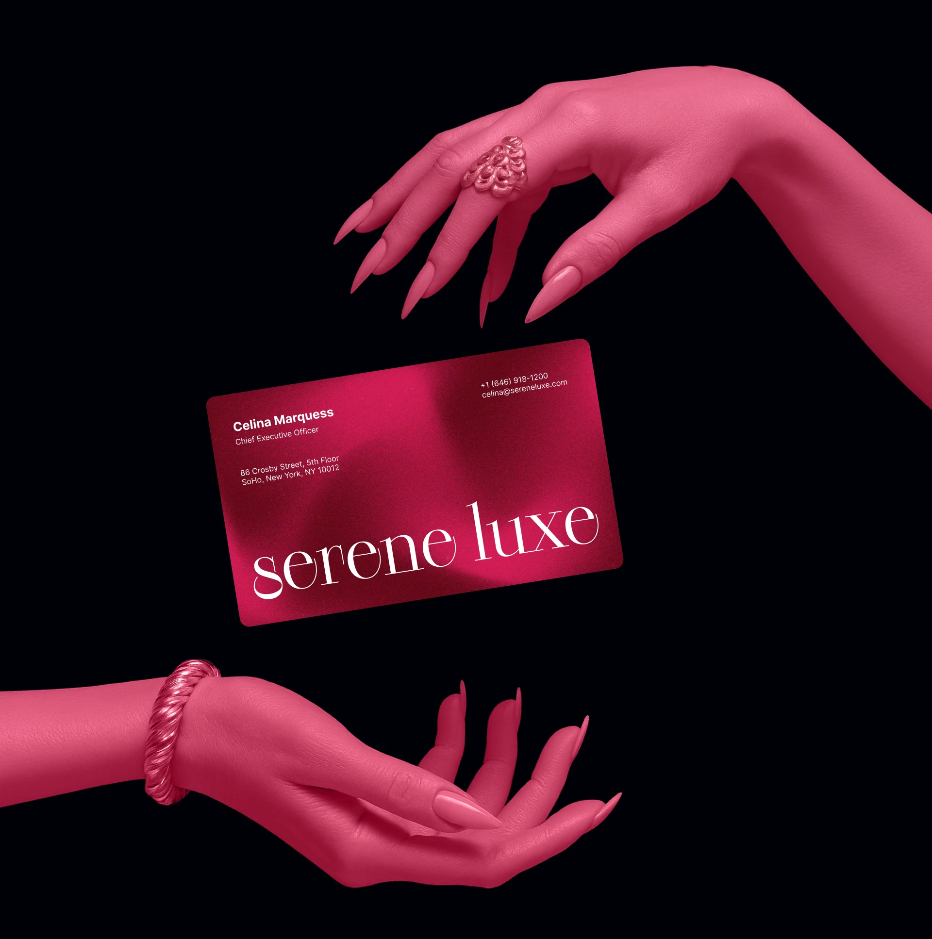 Nails Salon Website | Serene Luxe — Изображение №5 — Интерфейсы, Брендинг на Dprofile