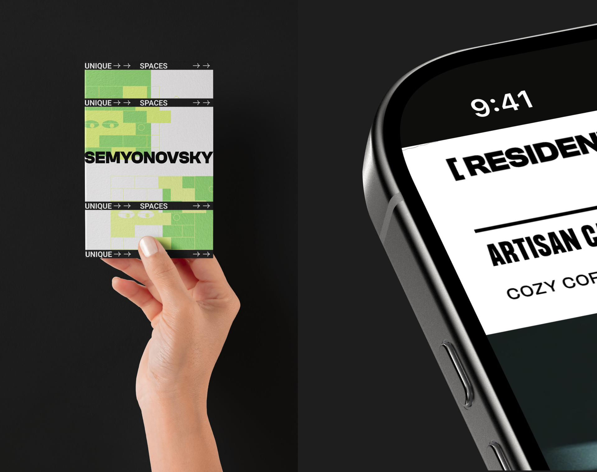 Corporate design | Semyonovsky Quarter, art space — Изображение №12 — Интерфейсы на Dprofile