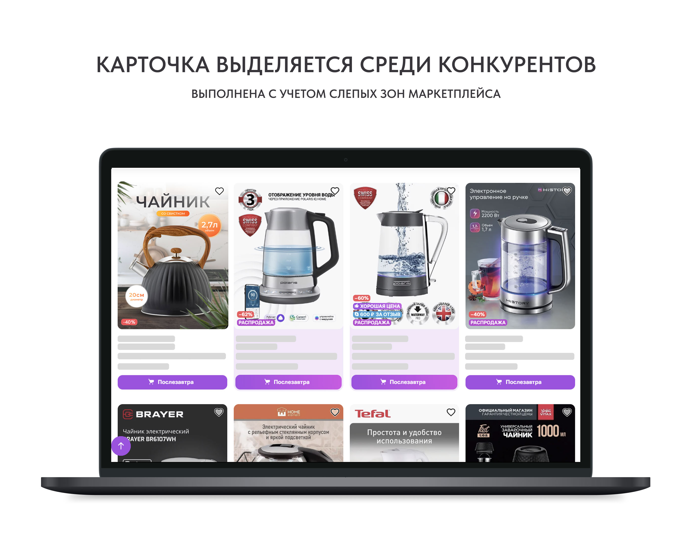 Инфографика. Карточка товара. Чайник. Кухня — Изображение №6 — Графика, Маркетинг на Dprofile