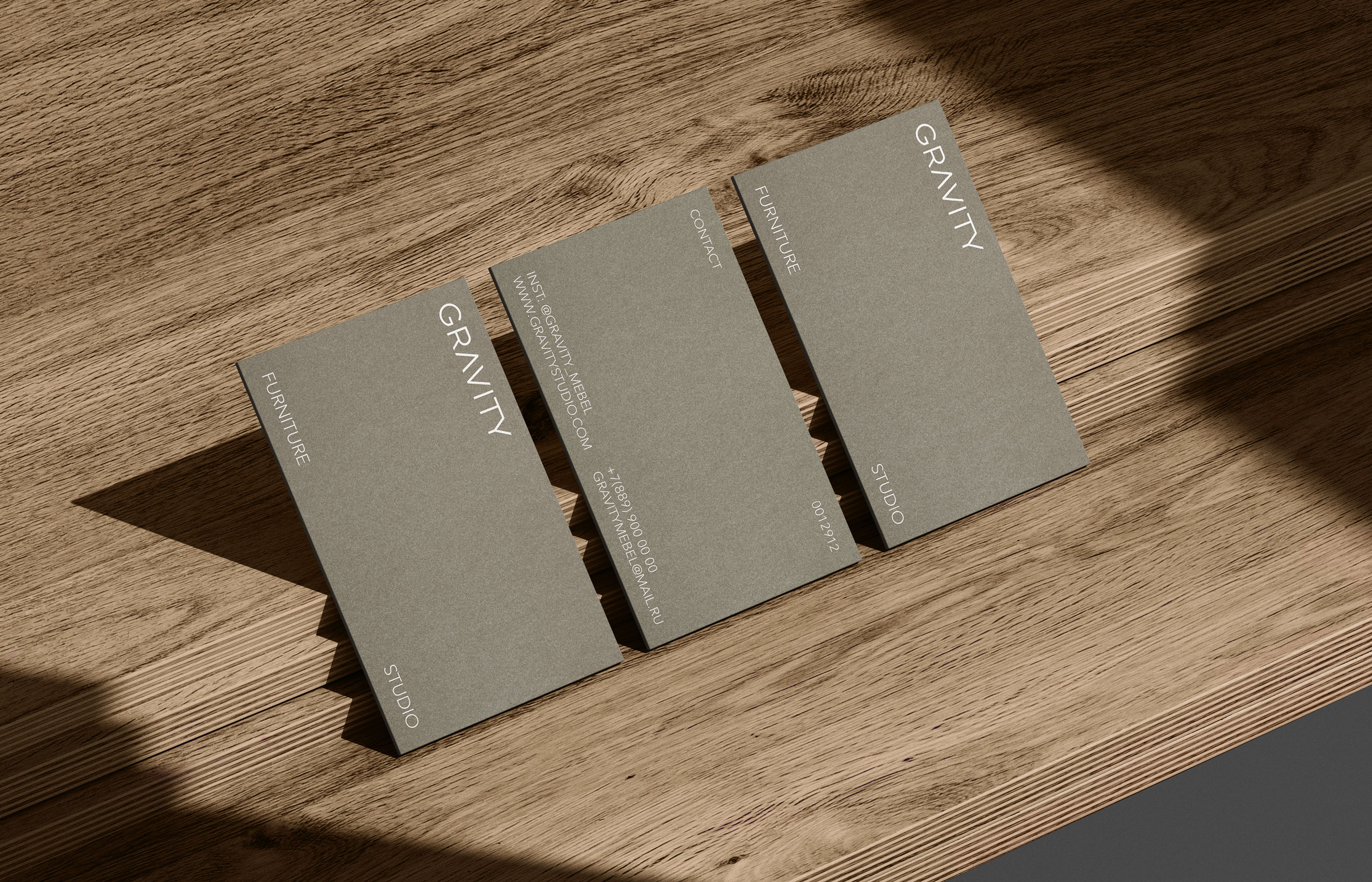 GRAVITY - STUDIO FURNITURE — Изображение №11 — Брендинг на Dprofile