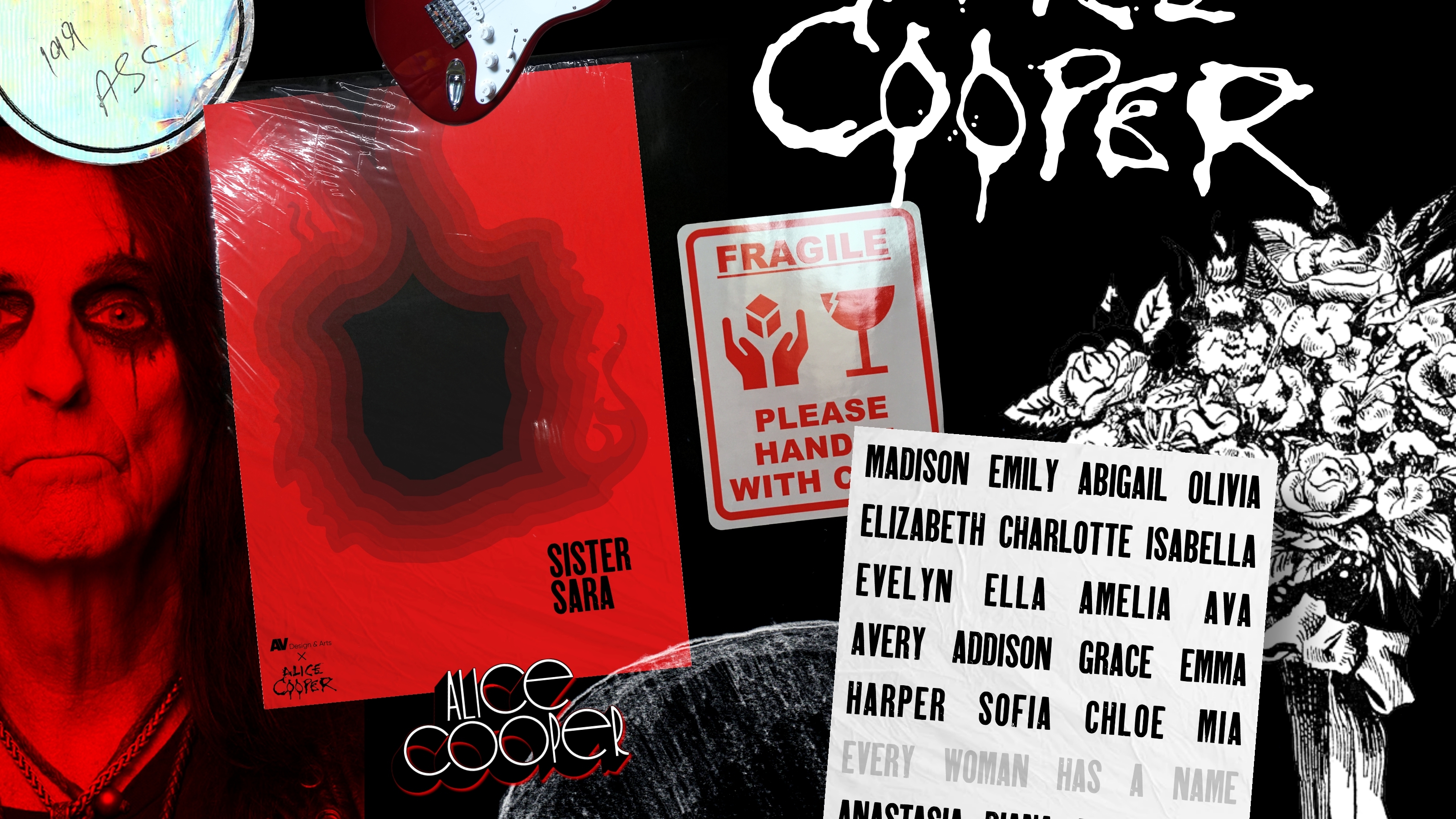 Posters for Alice Cooper's Dragontown — Изображение №6 — Иллюстрация, Графика на Dprofile