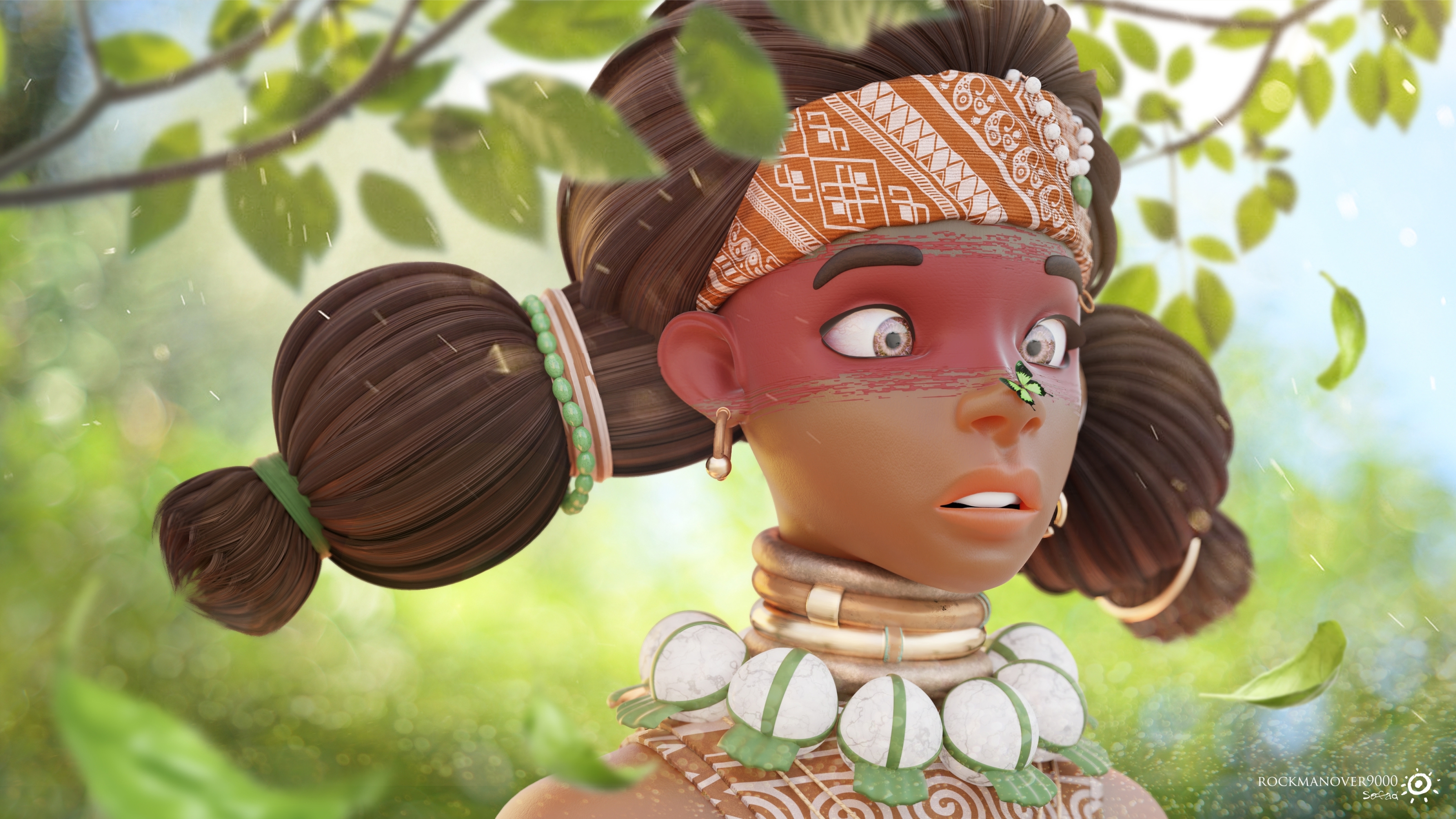 Turning 2d into 3d — Изображение №5 — Иллюстрация, Графика на Dprofile