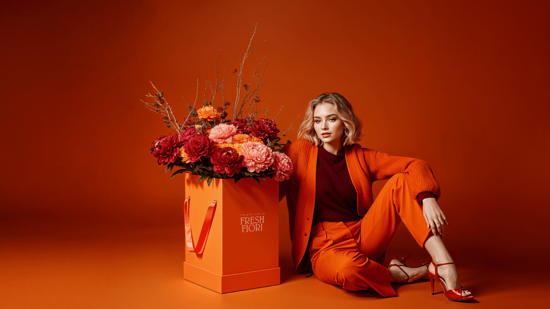 FRESH FIORI АЙДЕНТИКА ДЛЯ ЦВЕТОЧНОГО МАГАЗИНА — Изображение №21 — Брендинг на Dprofile