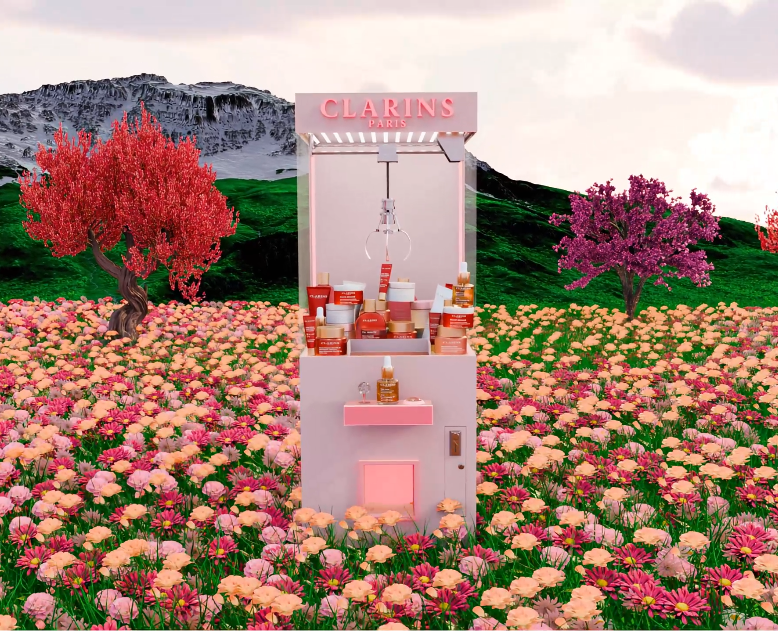 3D animation CLARINS | non-commercial — 3D, Анимация на Dprofile