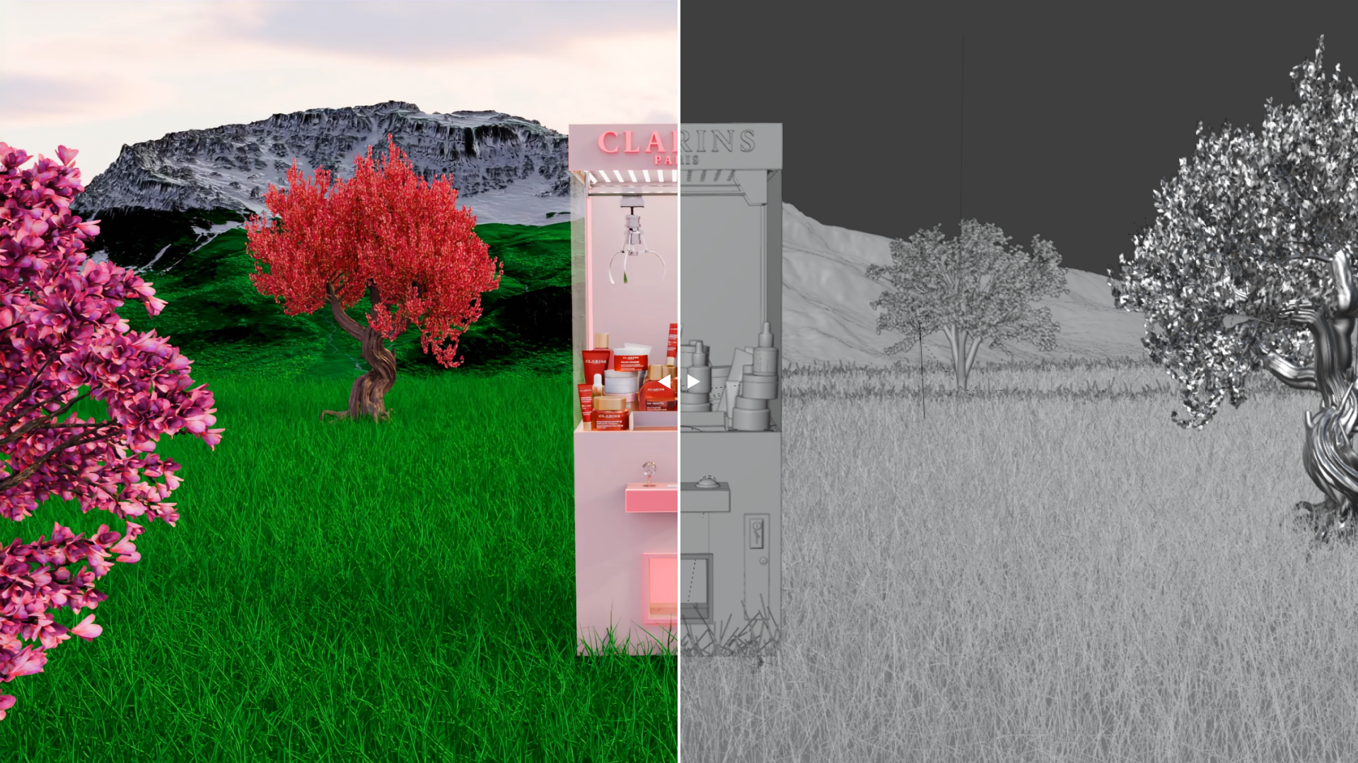 3D animation CLARINS | non-commercial — Изображение №1 — 3D, Анимация на Dprofile