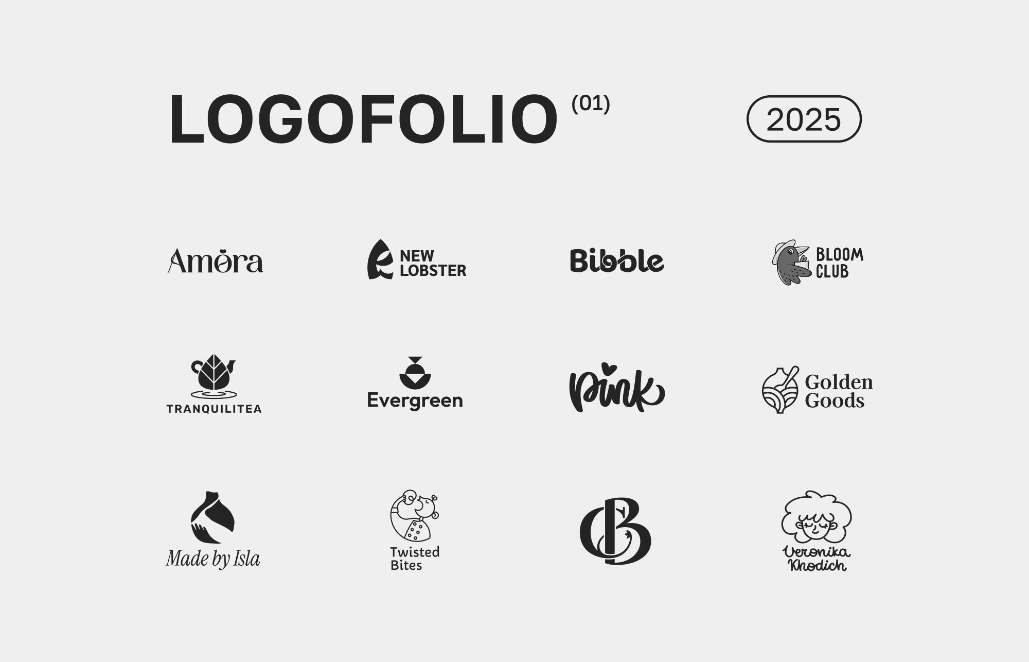 Логотипы для брендов | Коллекция логотипов 2025 (01) — Изображение №1 — Брендинг на Dprofile