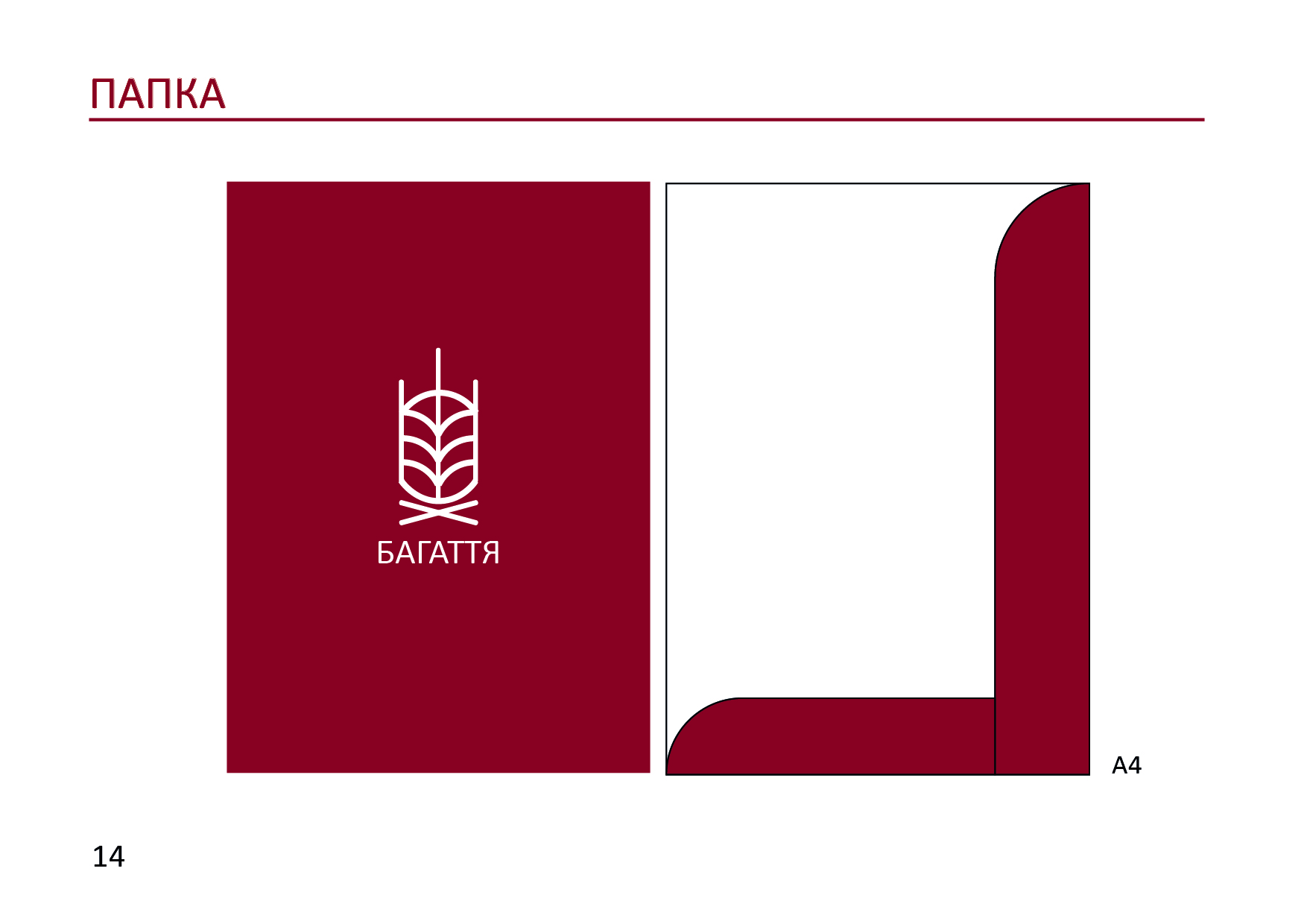 Готовый GUIDELINES для ресторана "БАГАТТЯ" — Изображение №16 — Брендинг на Dprofile