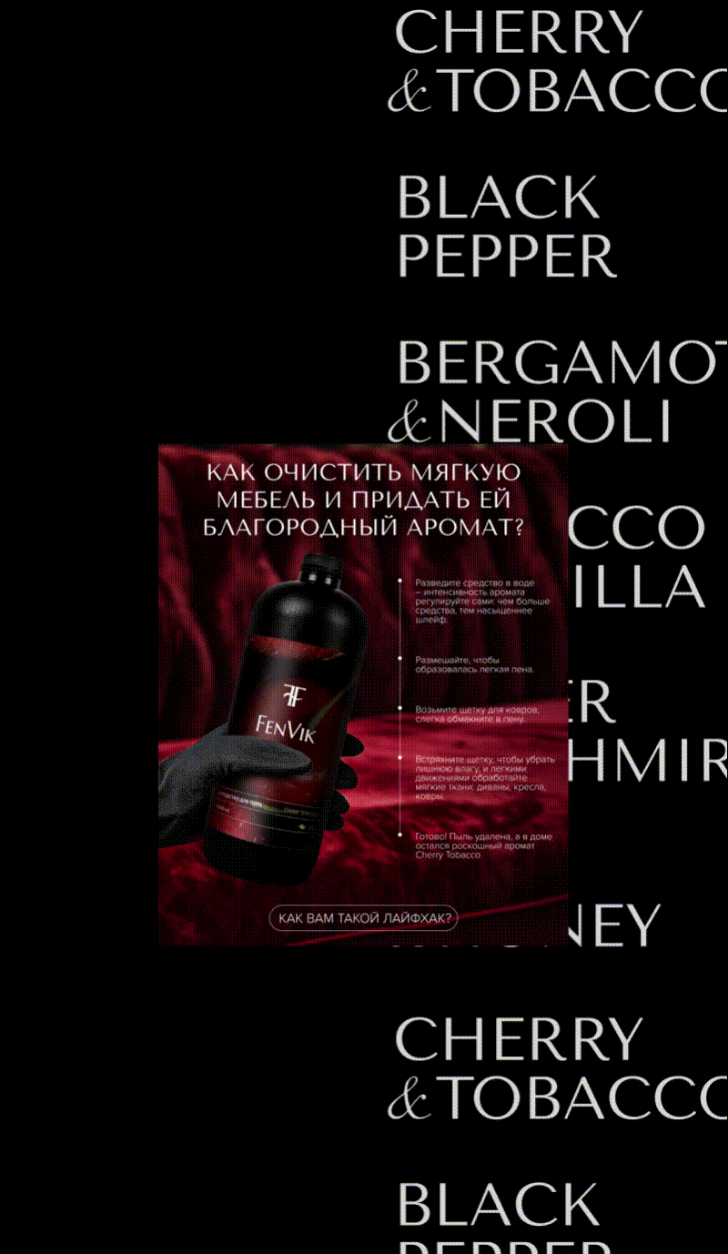 Визуал для бренда бытовой химии премиум-сегмента Fenvik — Изображение №5 — Маркетинг на Dprofile
