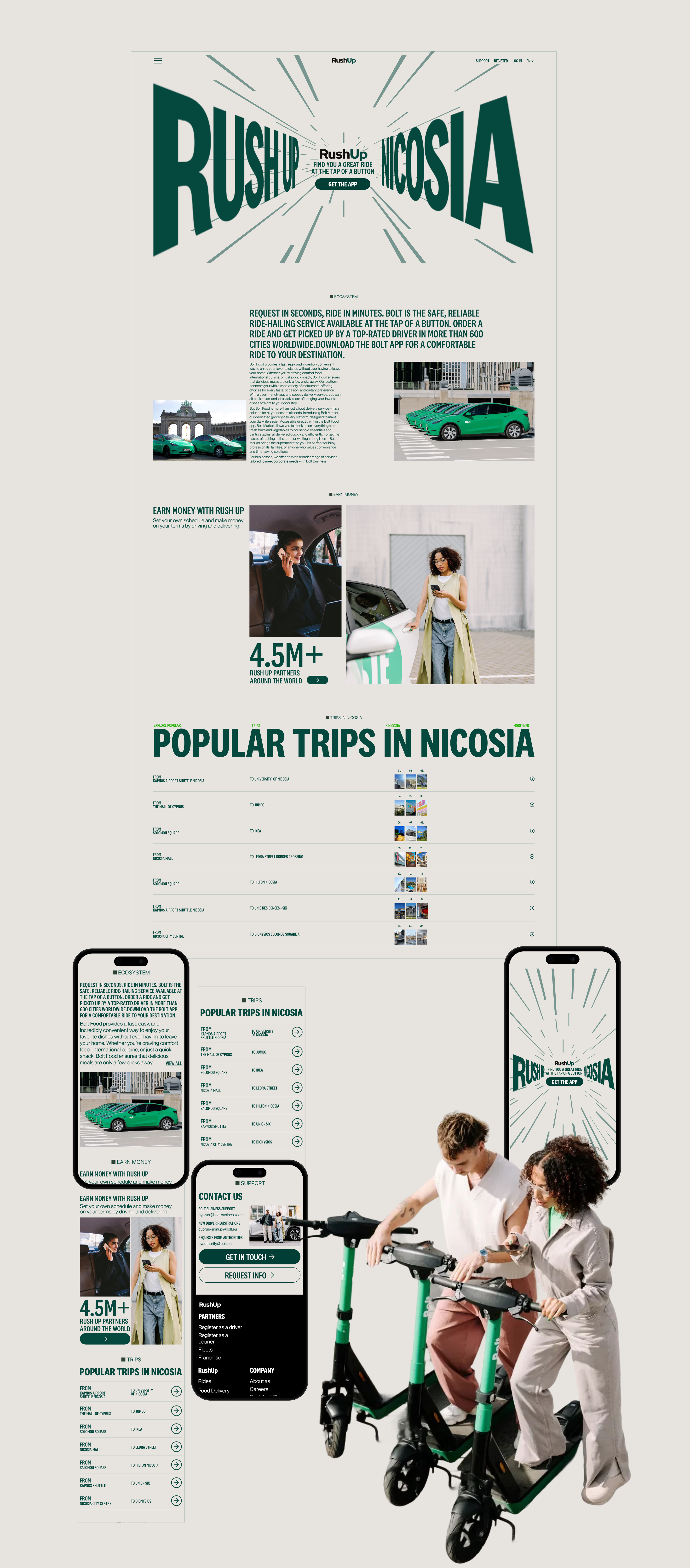 RushUp [Corporate Website] — Изображение №5 — Интерфейсы на Dprofile