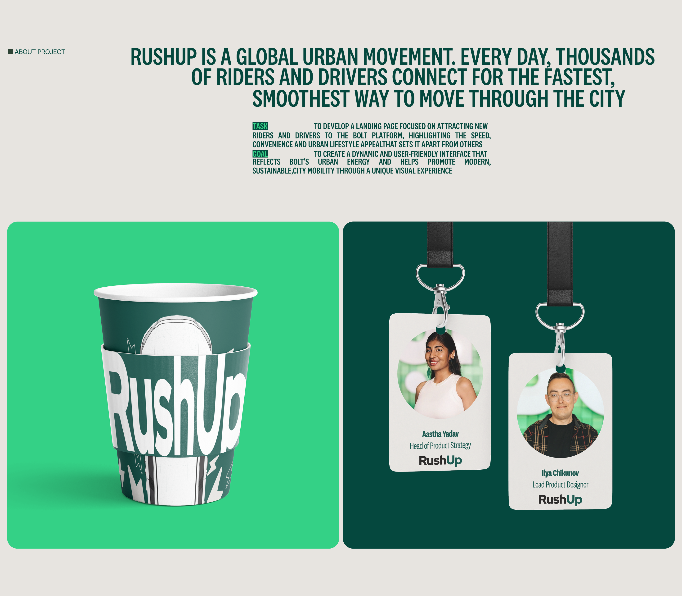RushUp [Corporate Website] — Изображение №2 — Интерфейсы на Dprofile
