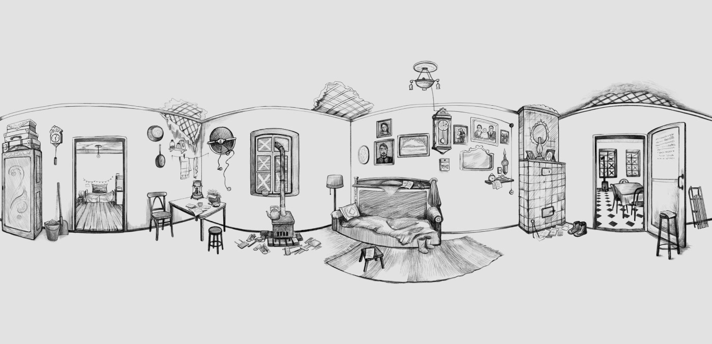 360 panoramic drawing — Изображение №4 — Иллюстрация, Анимация на Dprofile