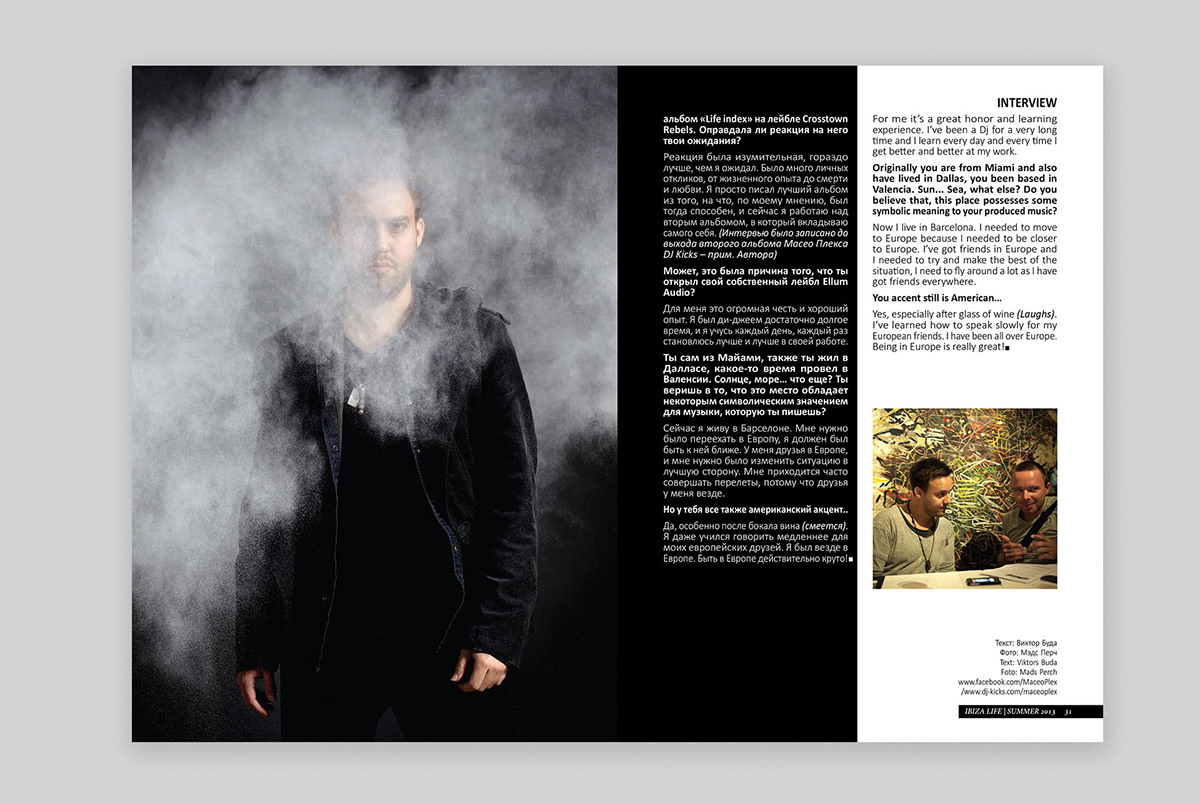 Журнал Ibiza Life — Изображение №15 — Графика на Dprofile