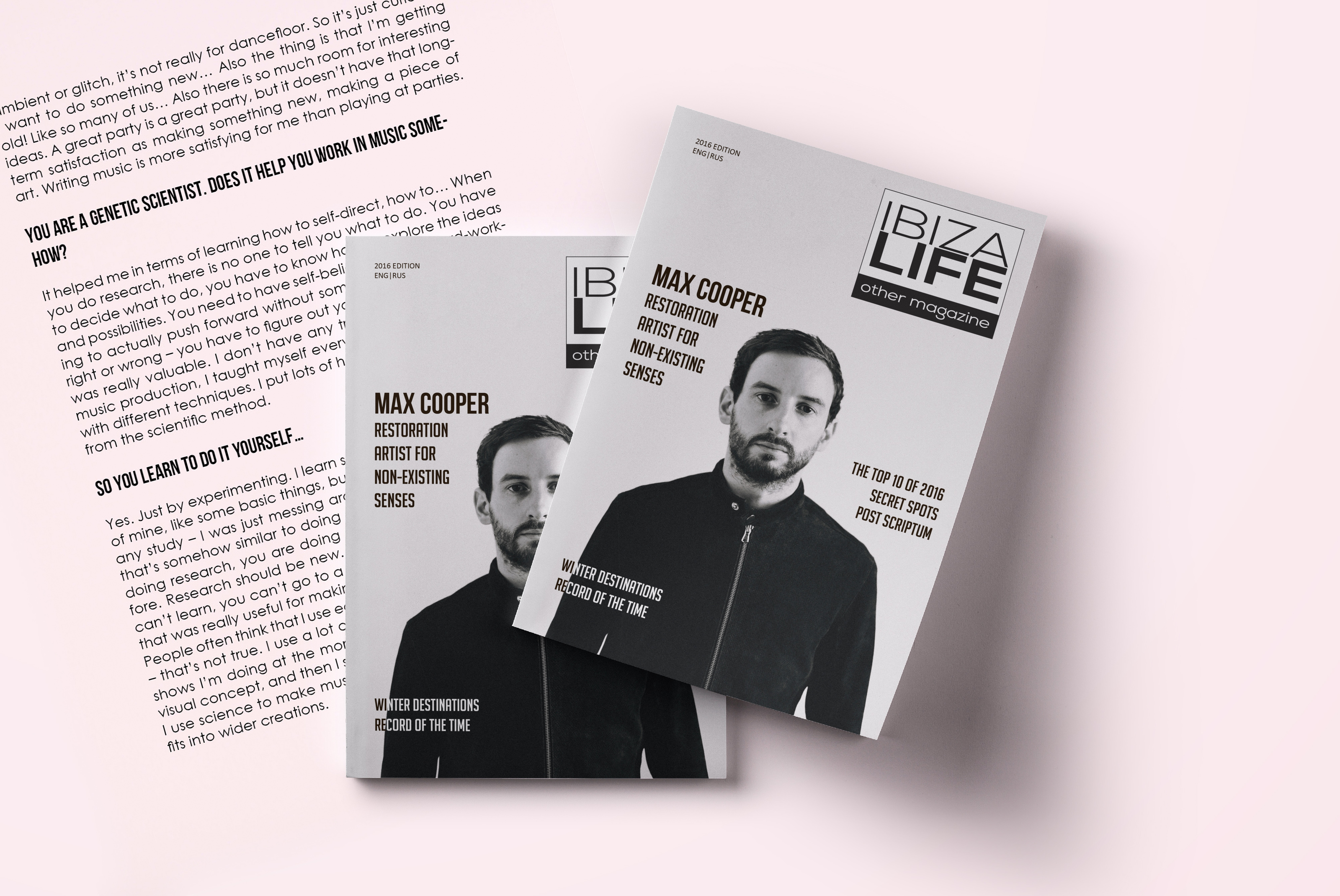 Журнал Ibiza Life — Изображение №62 — Графика на Dprofile