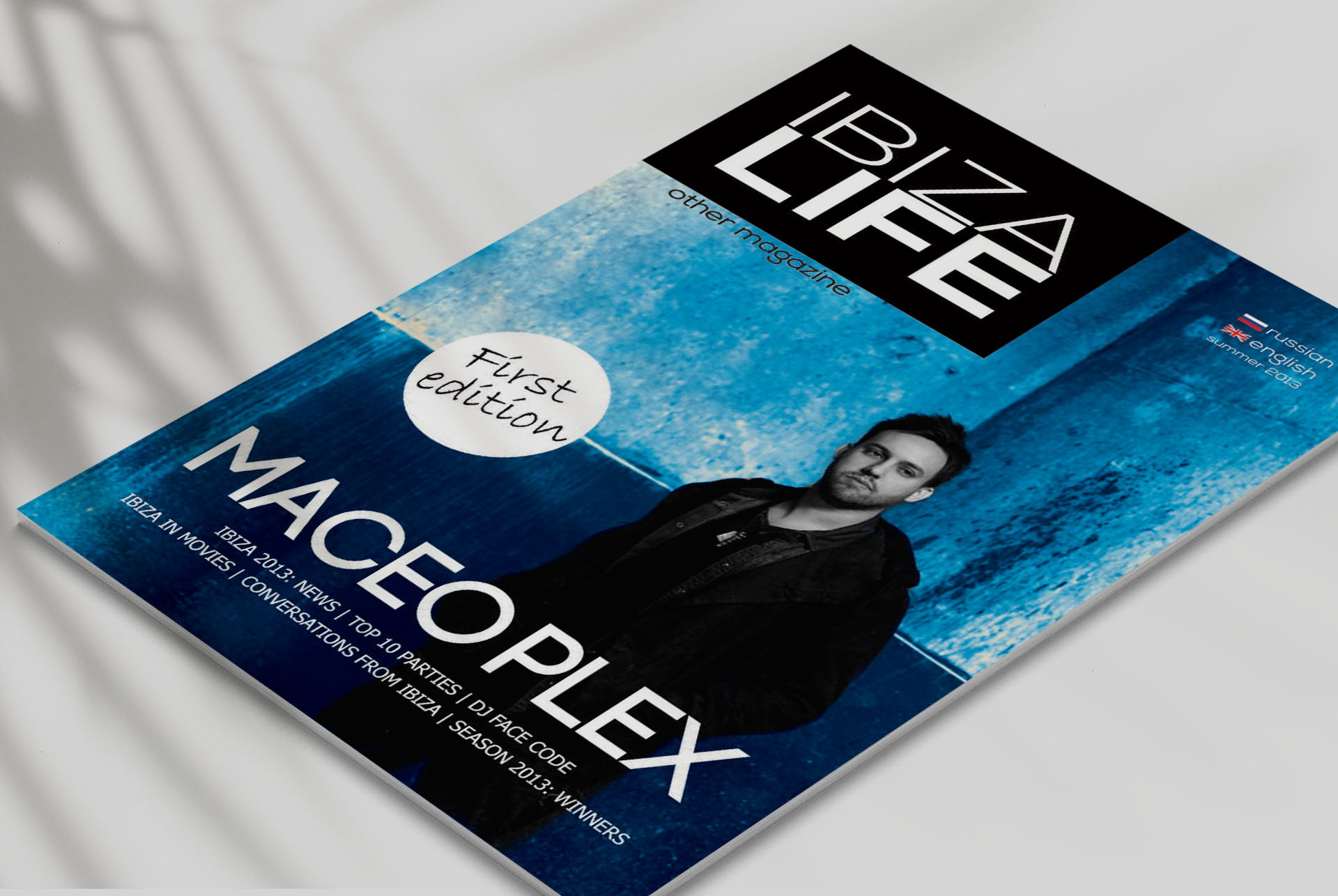 Журнал Ibiza Life — Изображение №1 — Графика на Dprofile