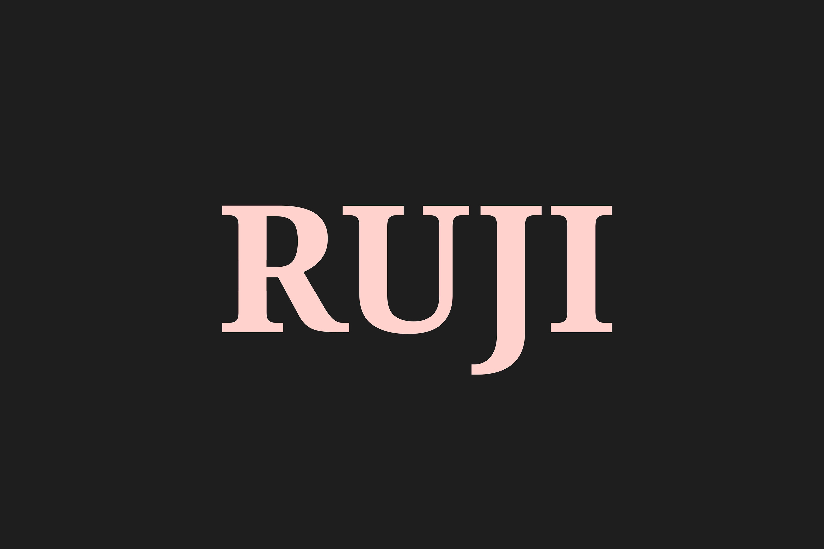 Логотип RUJI showroom — Изображение №2 — Брендинг на Dprofile