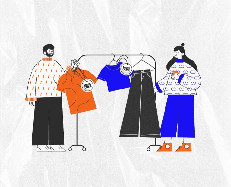 Presentation for retail — Иллюстрация, Графика на Dprofile