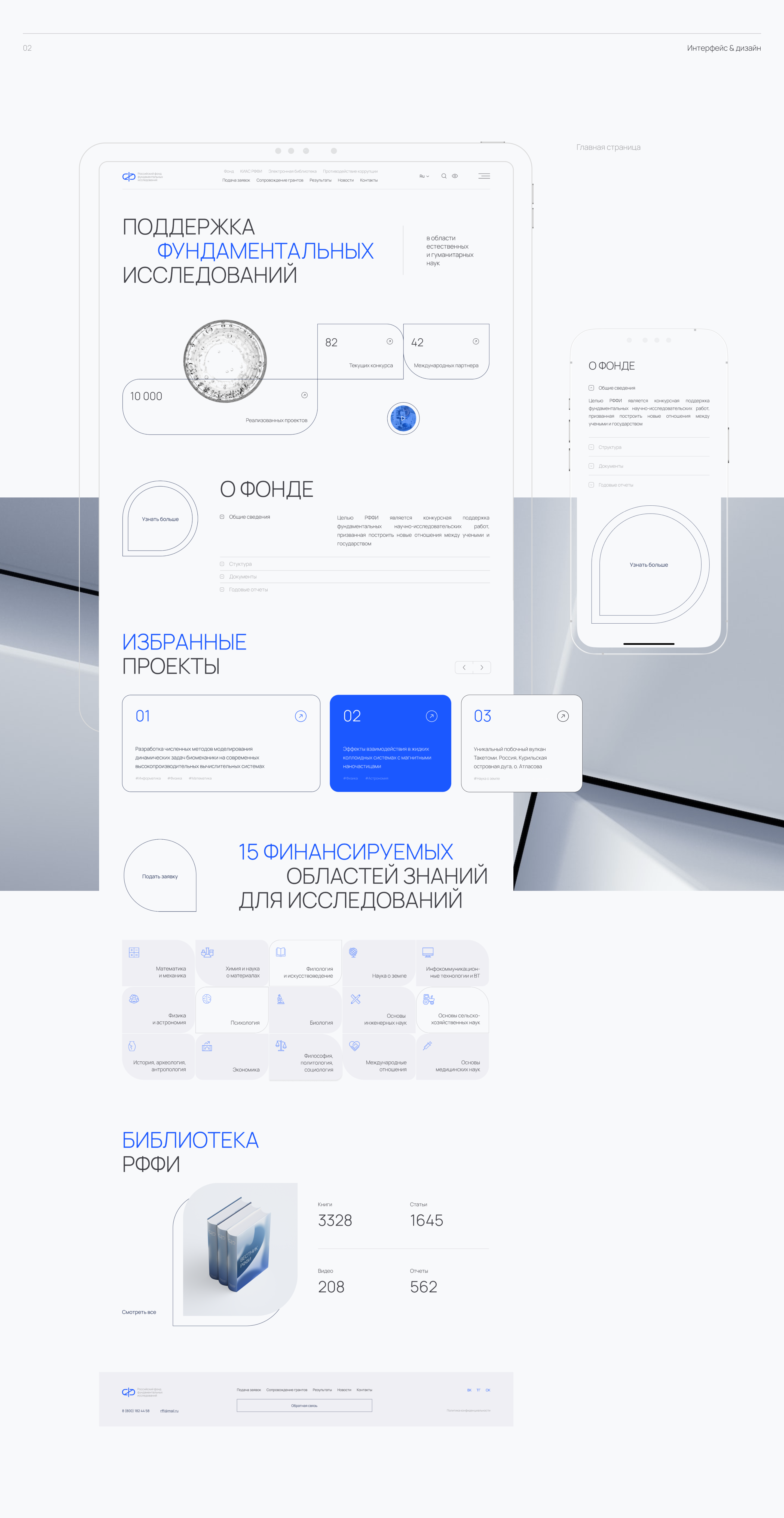 Site & Logo for Russian Fund — Изображение №6 — Интерфейсы, Брендинг на Dprofile