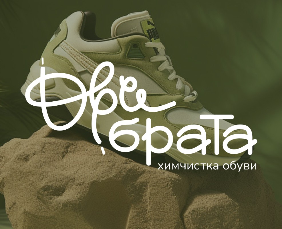 Фирменный стиль для химчистки обуви — Брендинг, Графика на Dprofile