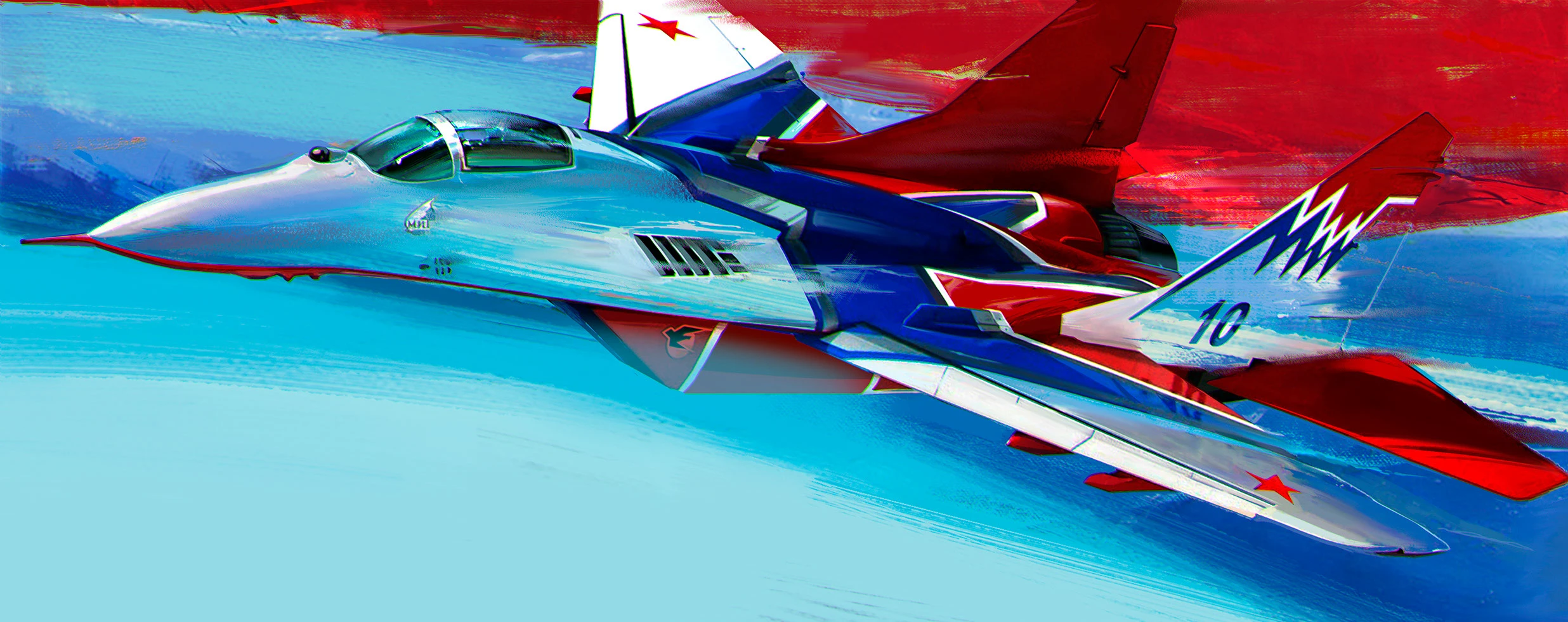 Миг 29 Иллюстрация — Изображение №1 — Иллюстрация на Dprofile