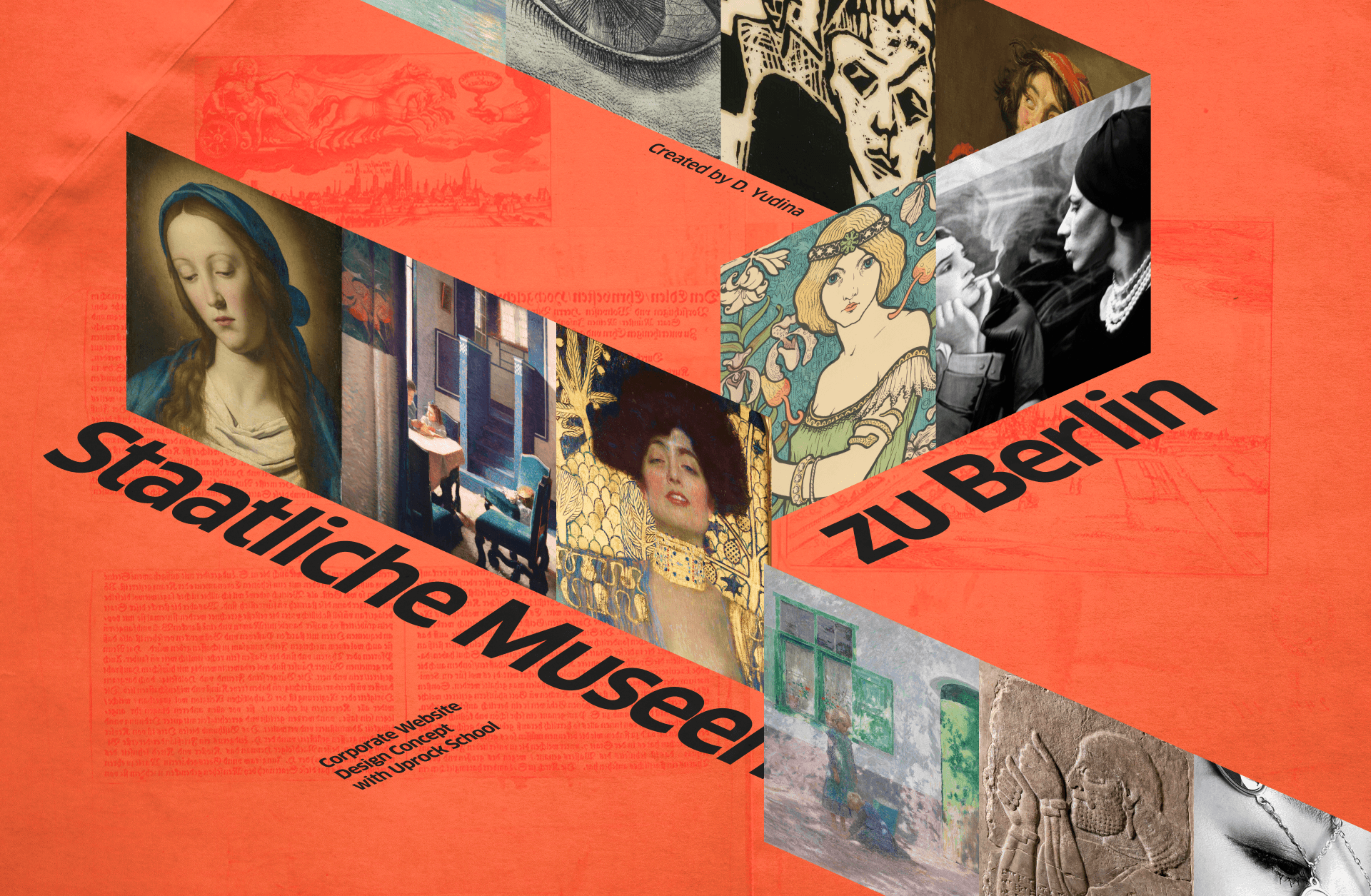 Staatliche Museen zu Berlin | Website Design — Изображение №1 — Интерфейсы, Анимация на Dprofile