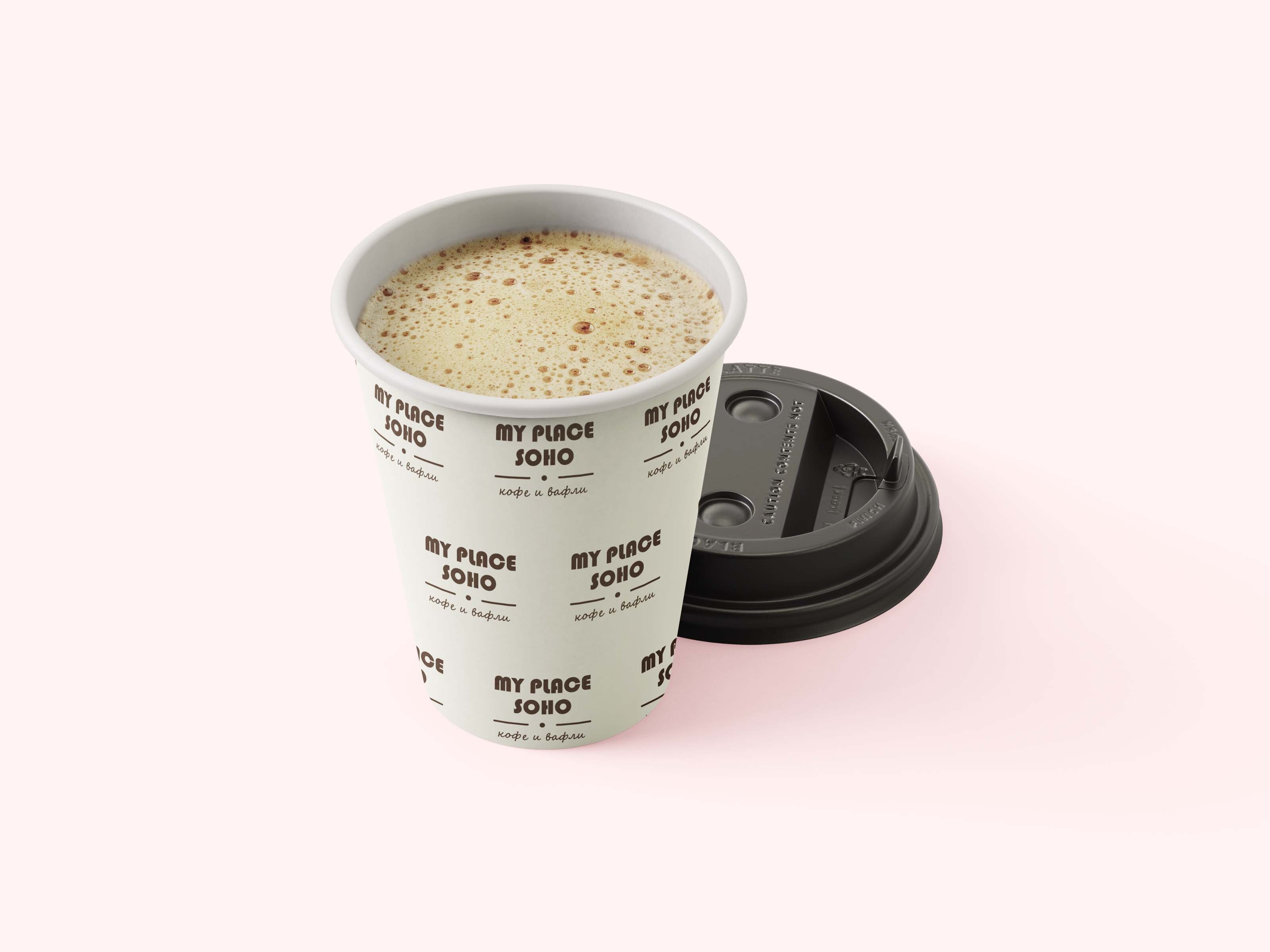 My Place Soho: фирменный стиль кофейни — Изображение №4 — Брендинг, Графика на Dprofile