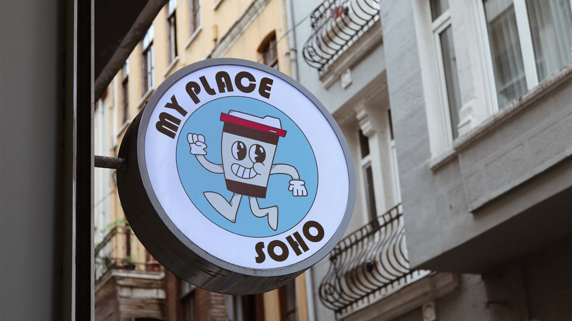 My Place Soho: фирменный стиль кофейни — Изображение №2 — Брендинг, Графика на Dprofile