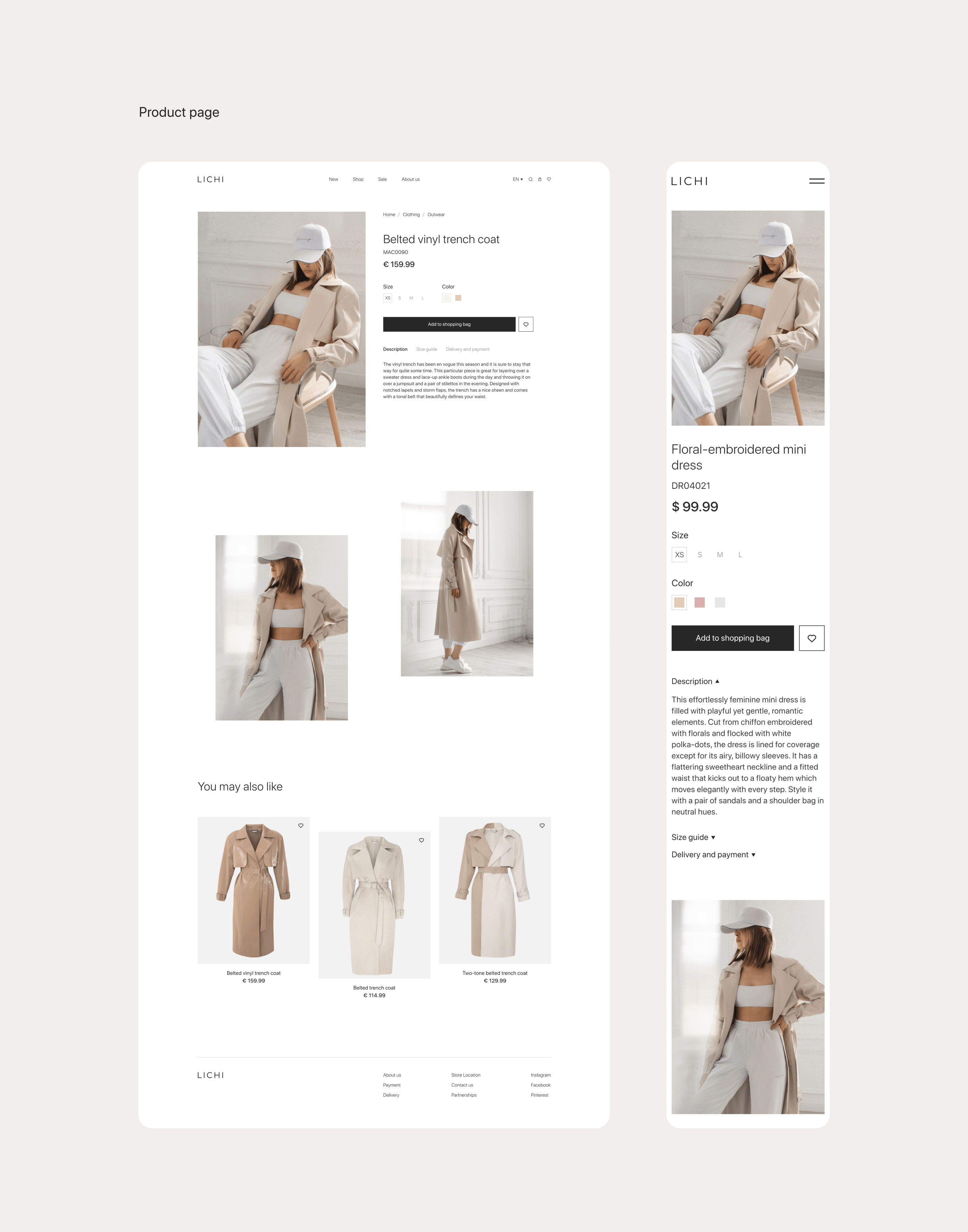 Lichi e-store redesign — Изображение №8 — Интерфейсы на Dprofile