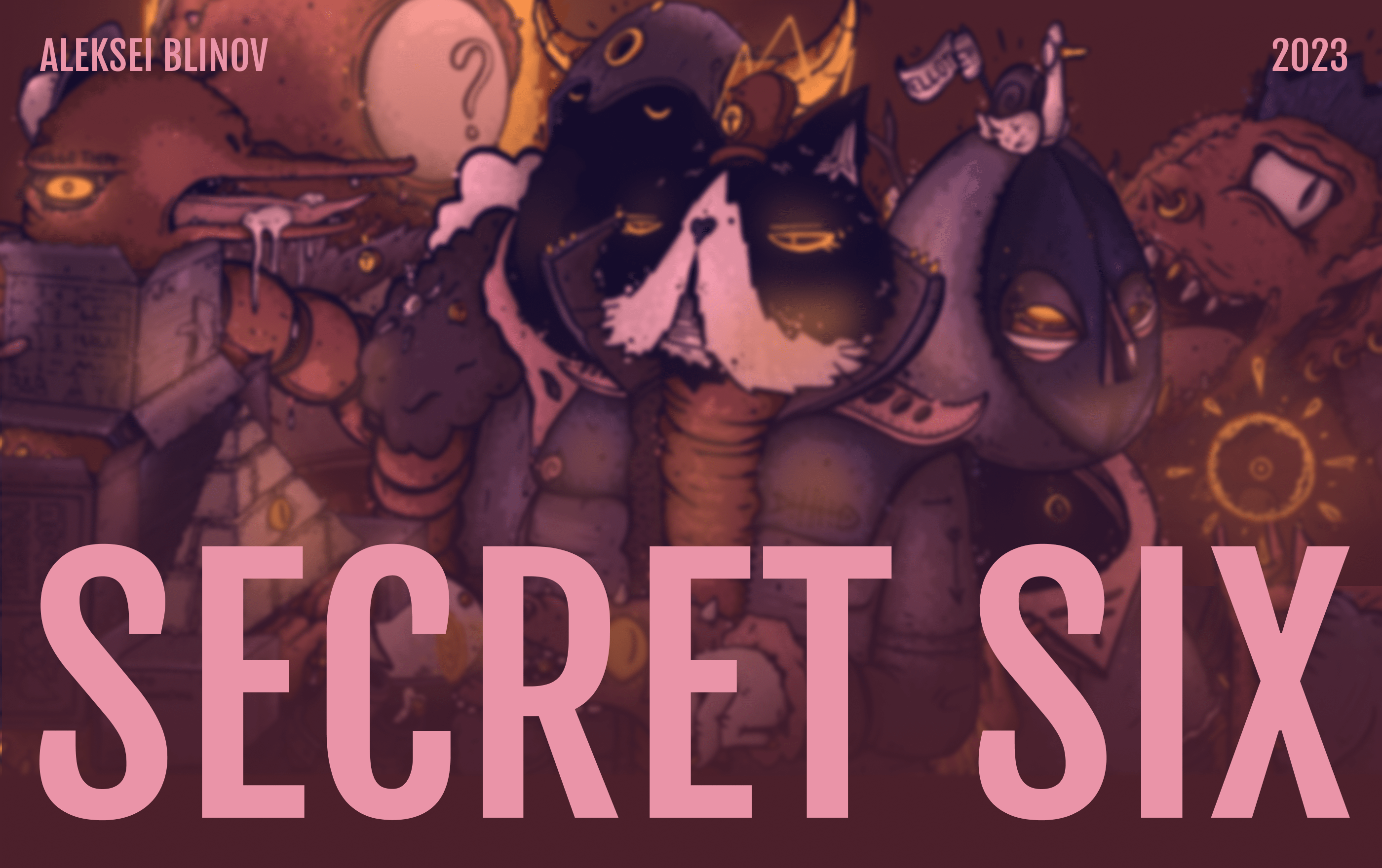 Character Design "Secret Six" — Изображение №1 — Иллюстрация на Dprofile